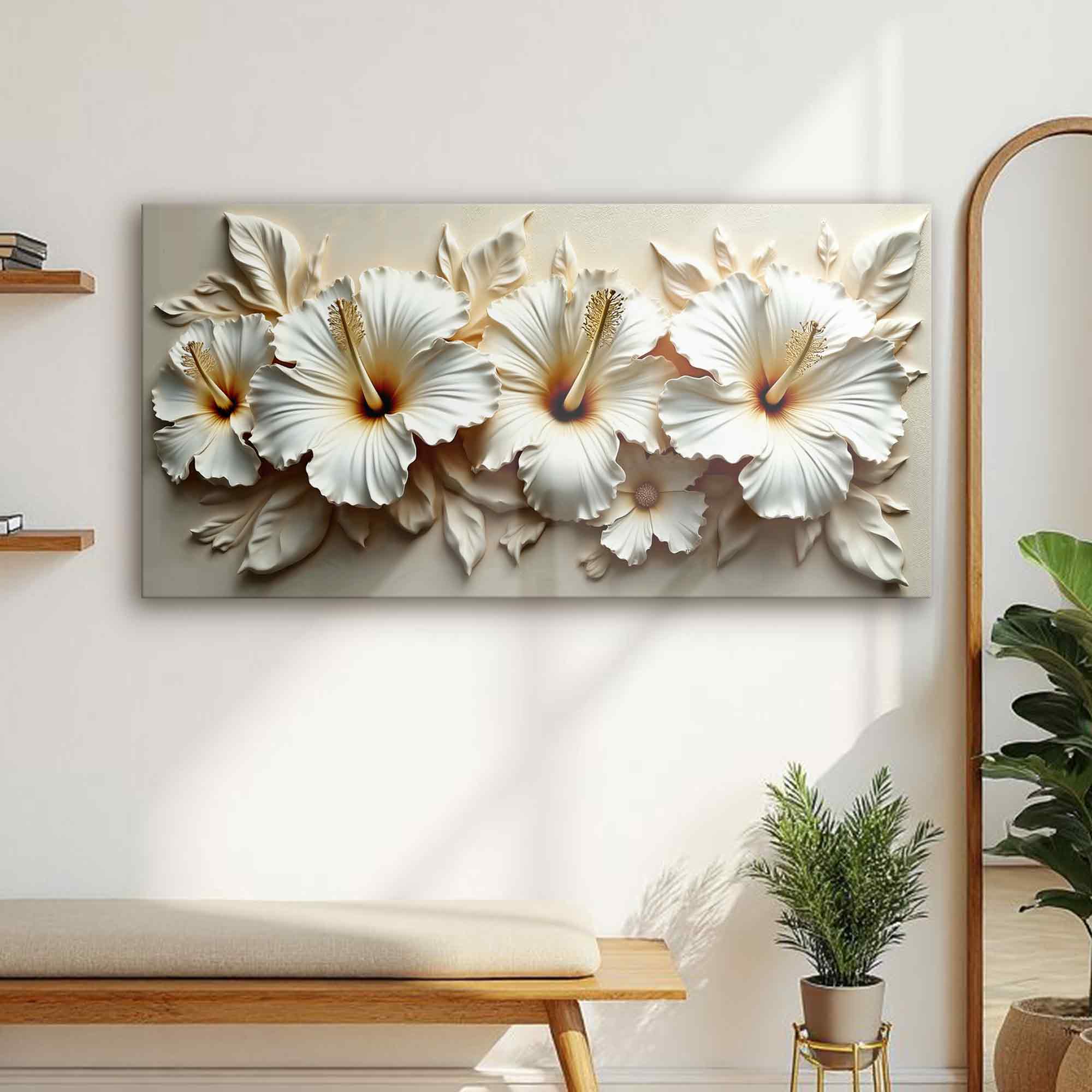 Floral Abstract Wall Art VII on sale at MyriadMart