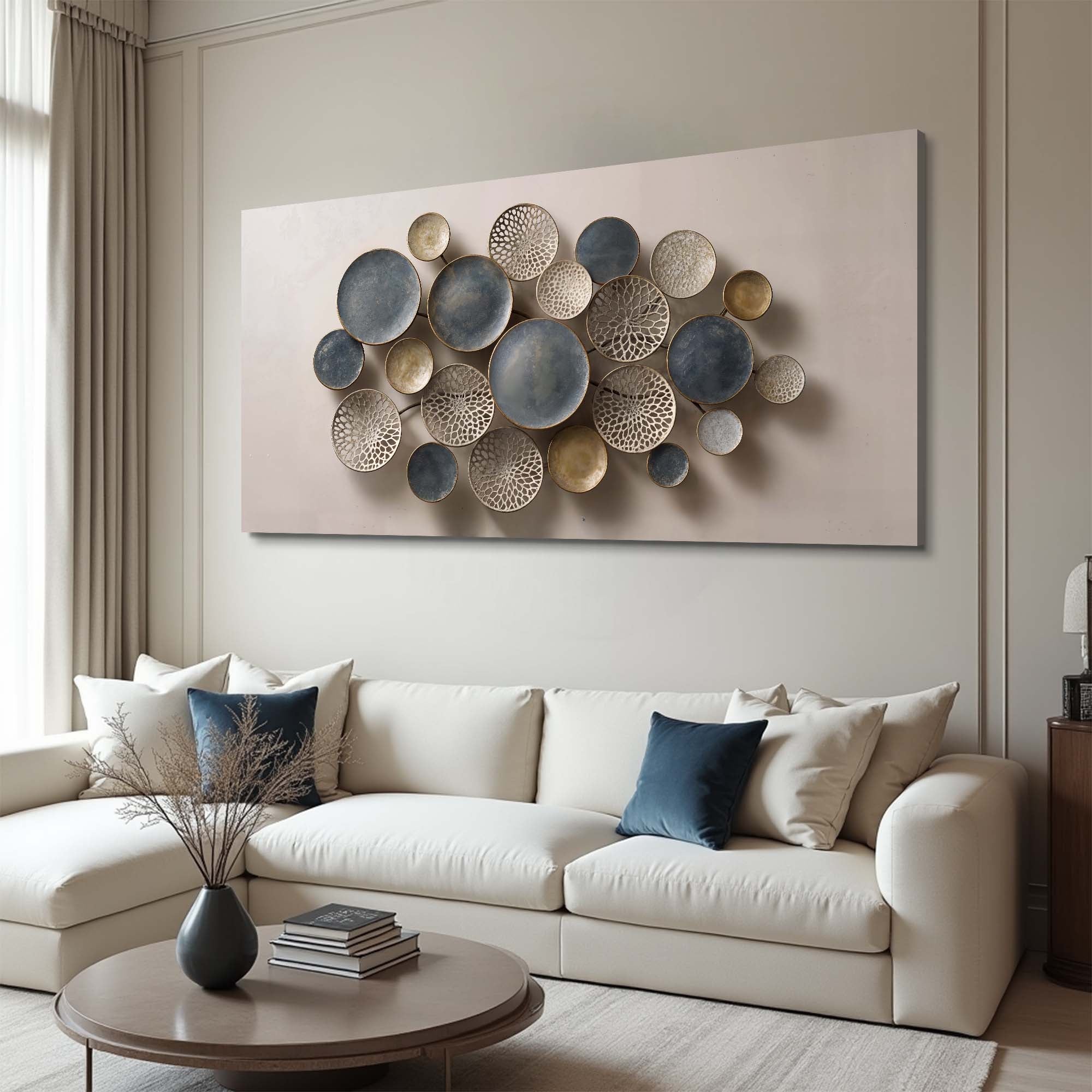 Lotus Leaf Abstract Wall Art IV on sale at MyriadMart