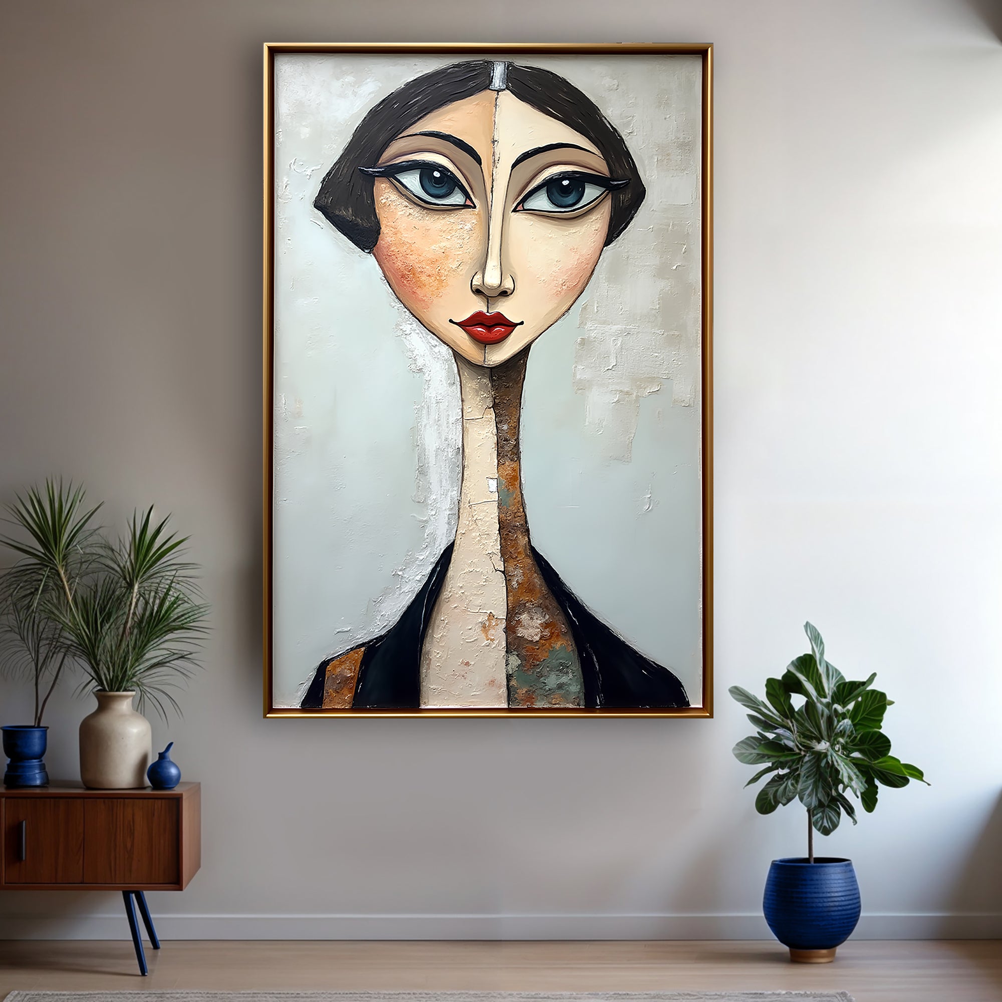 Serene Graze Figurative Impasto Wall Art on sale at MyriadMart