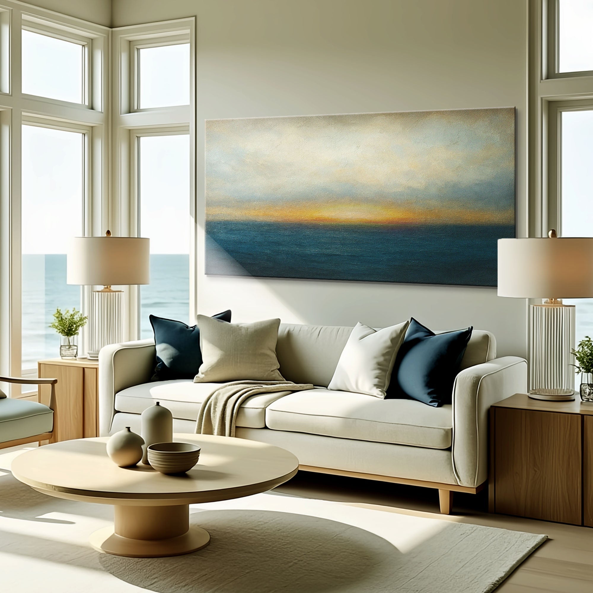 Waterscape Abstract Wall Art V on sale at MyriadMart