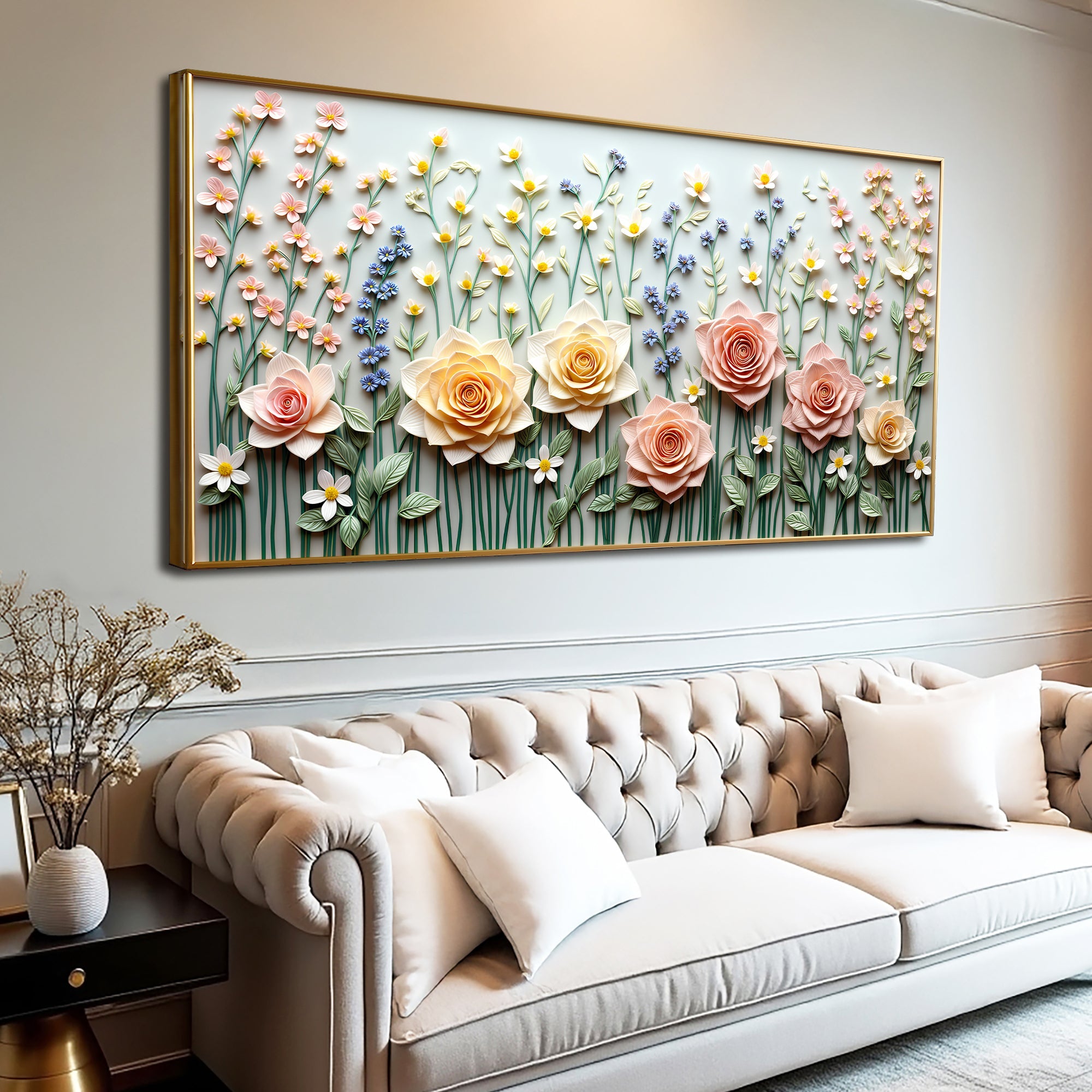 Garden Rhapsody Impasto Wall Art on sale at MyriadMart