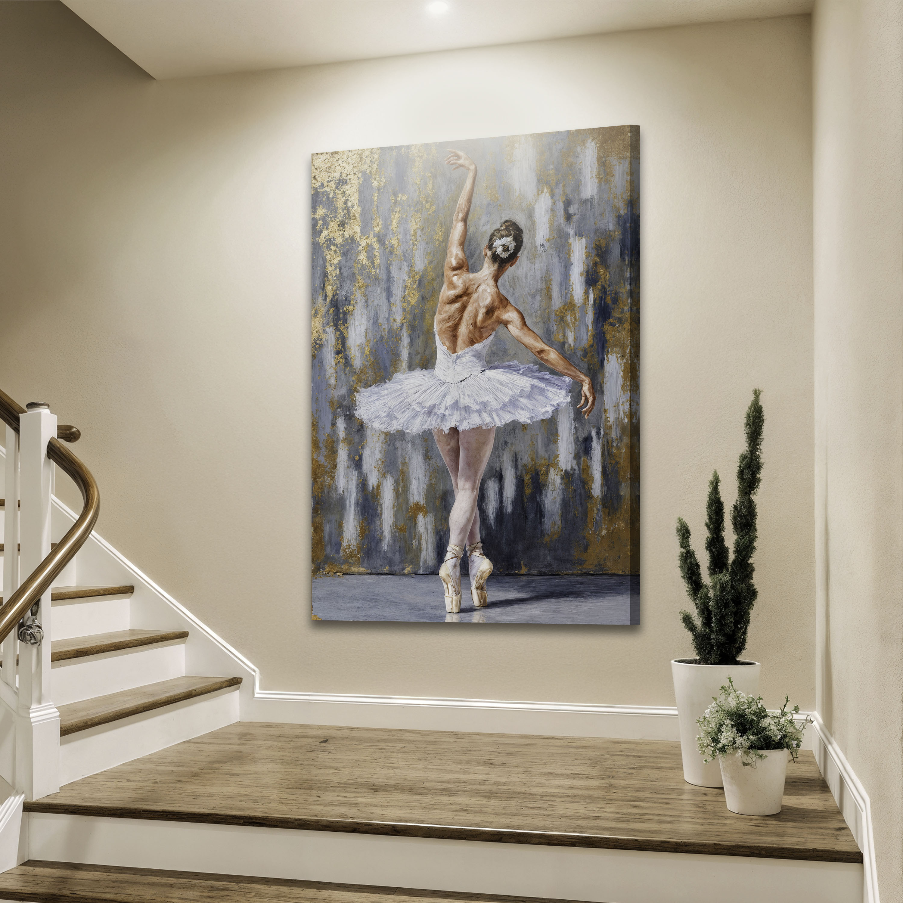 Modern Ballet Elegance Wall Art on sale at MyriadMart