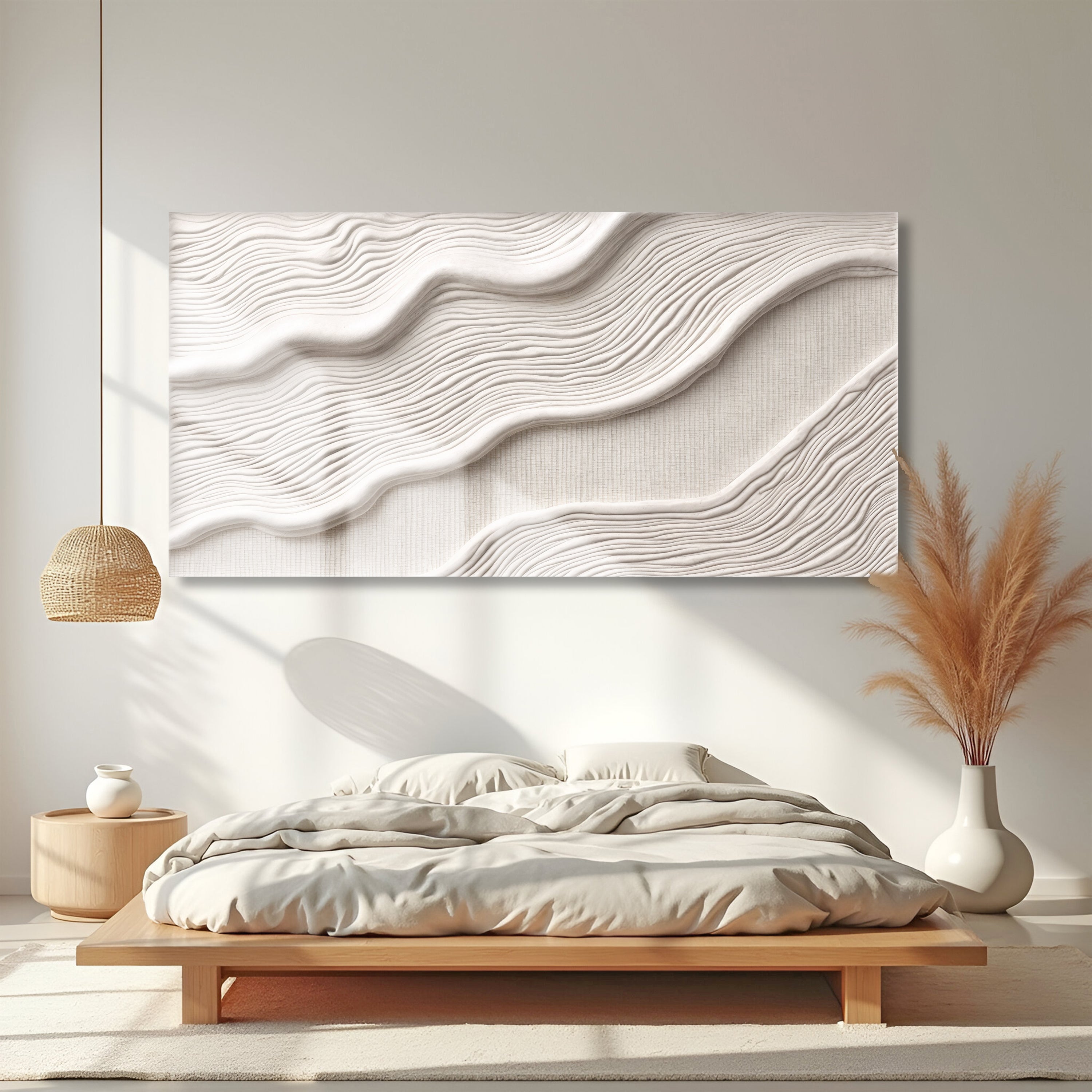 Ivory Impasto Abstract Wall Art II on sale at MyriadMart