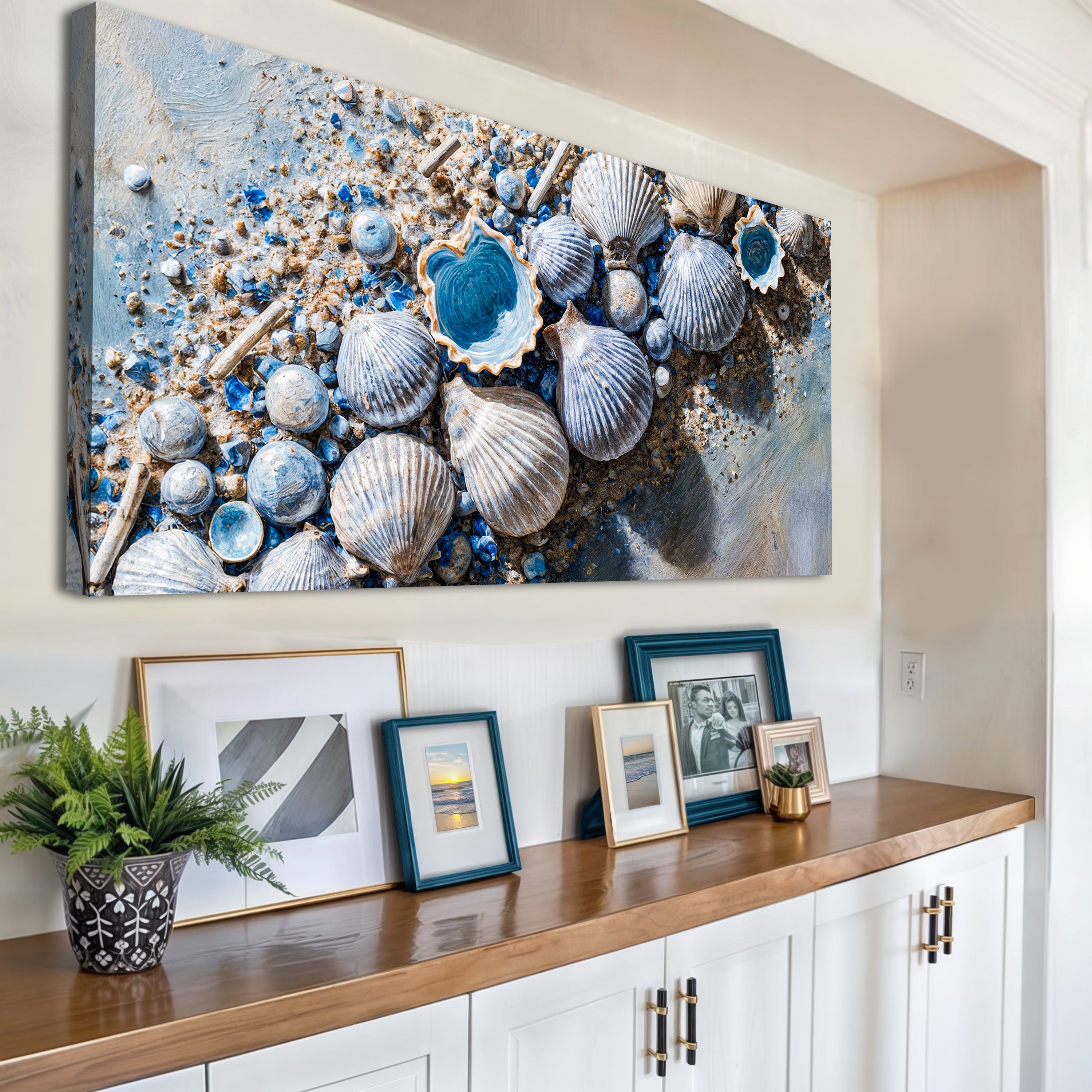 Sea Shells Modern Coastal Wall Art II on sale at MyriadMart