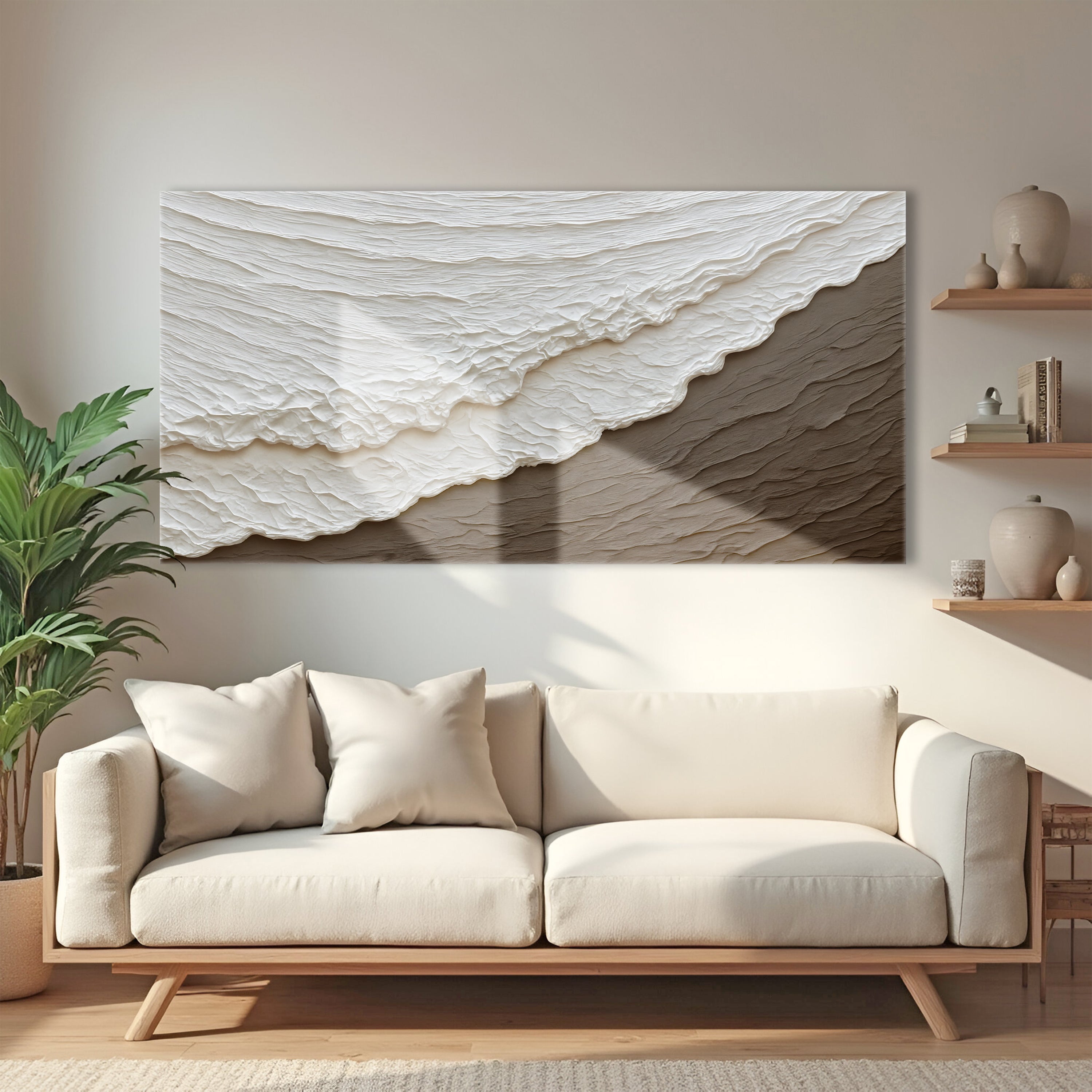 Waves Abstract Wall Art on sale at MyriadMart