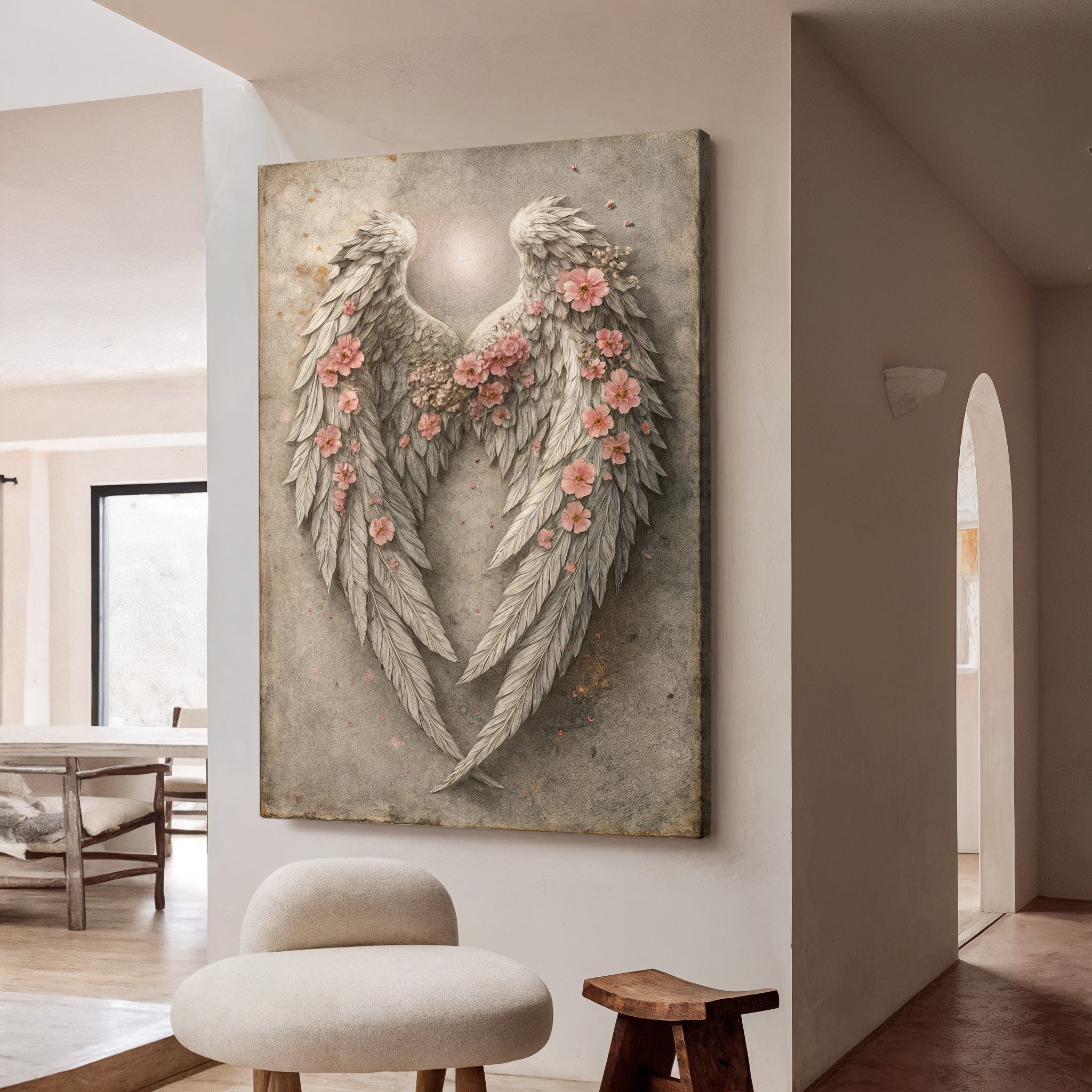 Abstract Blooming Wings Wall Art on sale at MyriadMart
