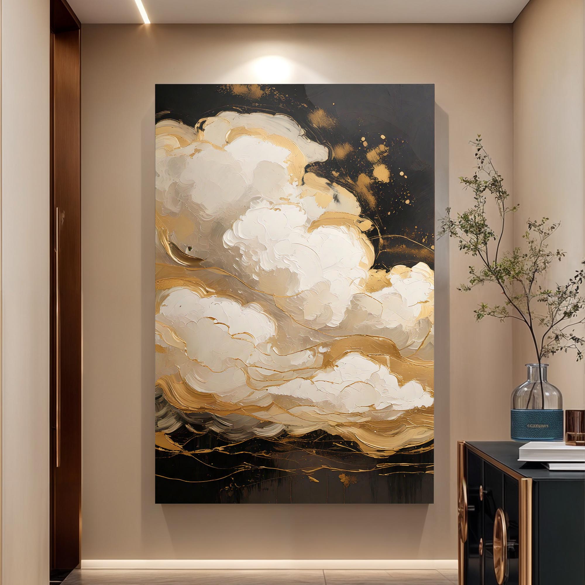 Auric Cloud Abstract Wall Art on sale at MyriadMart