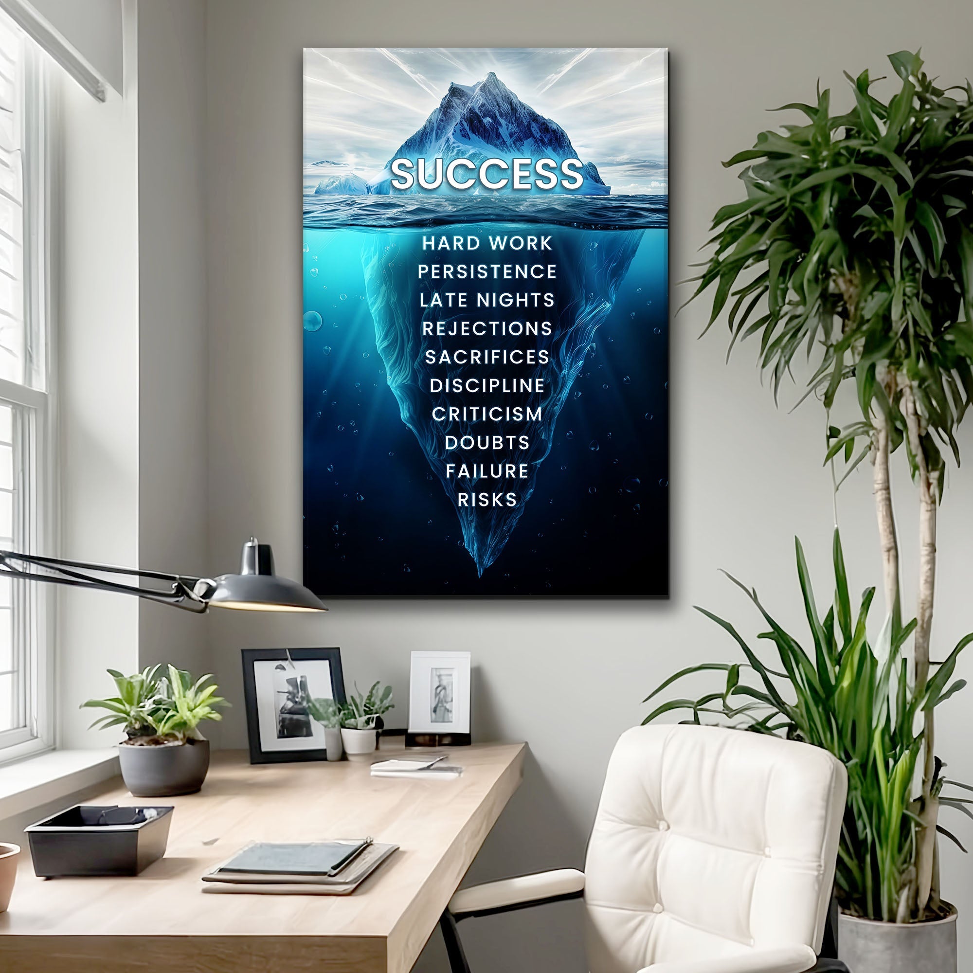 Success Motivational Wall Sign on sale at MyriadMart