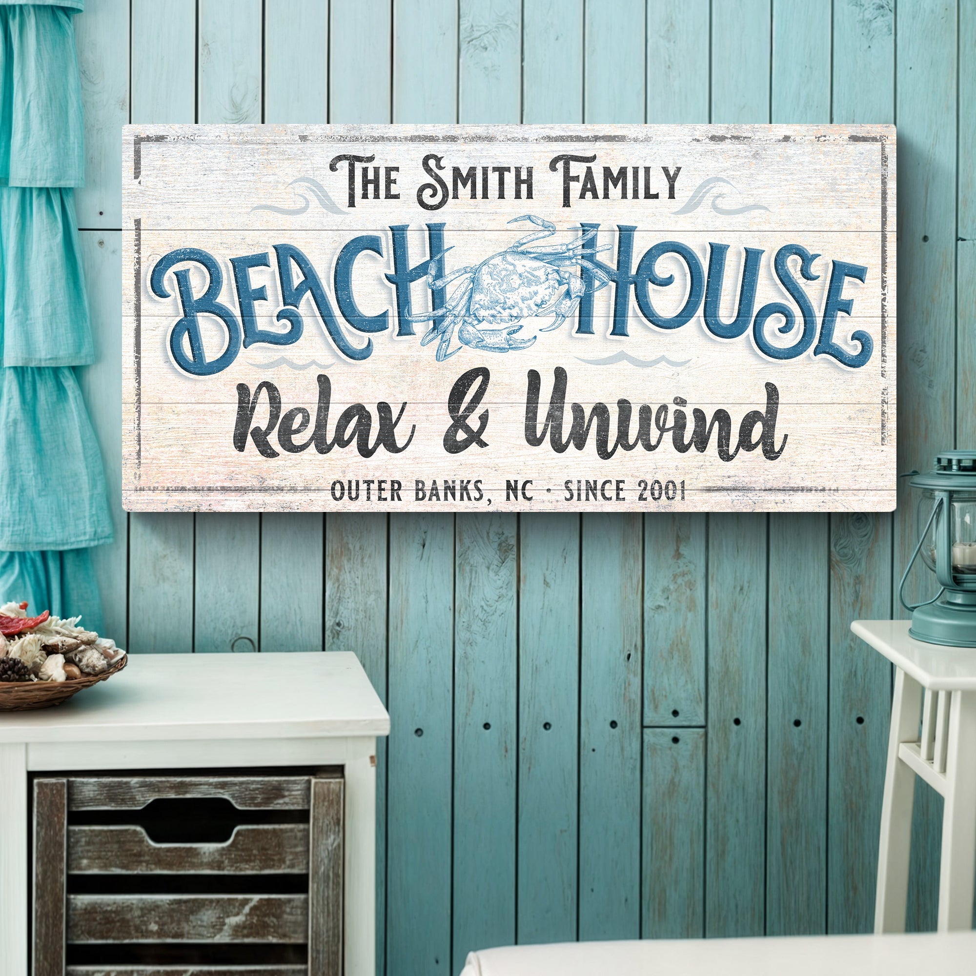 Beach House Sign IV on sale at MyriadMart