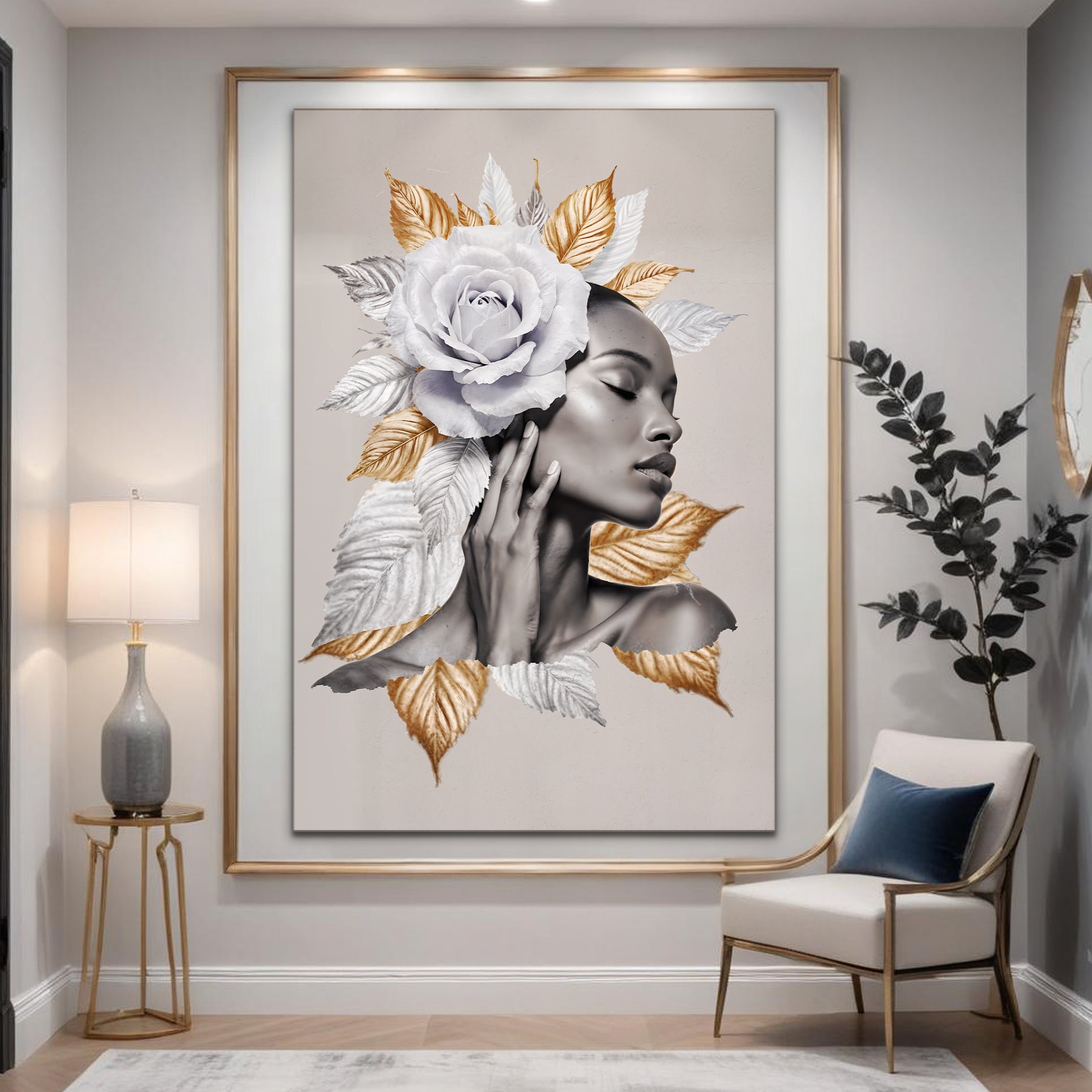 Floral Majesty Wall Art on sale at MyriadMart