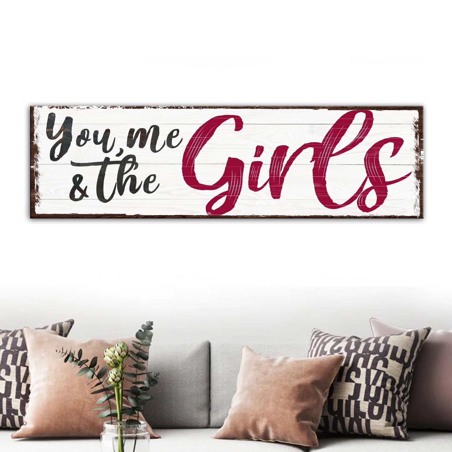 You, Me And The Girls Sign III on sale at MyriadMart