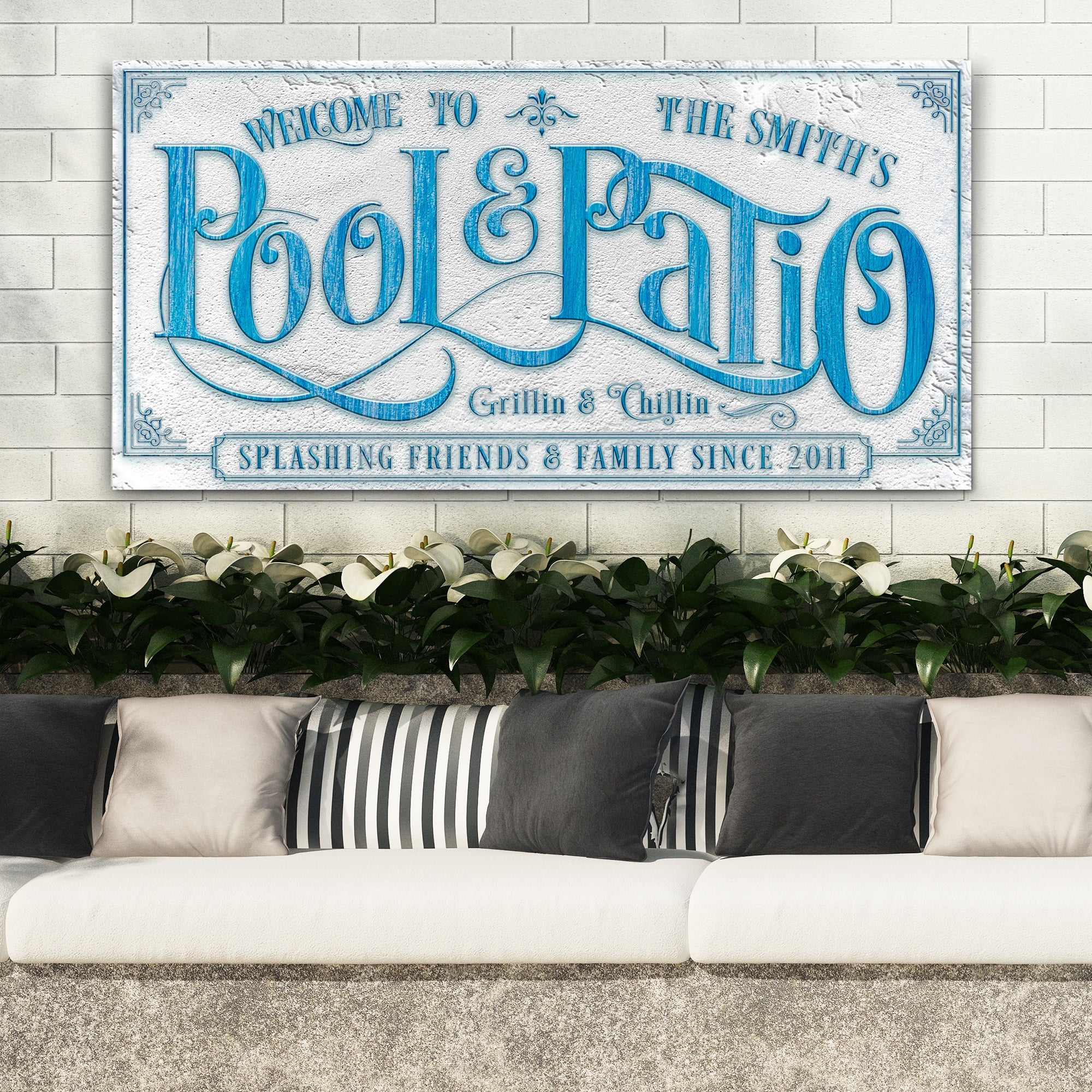 Personalized Swimming Pool Sign on sale at MyriadMart