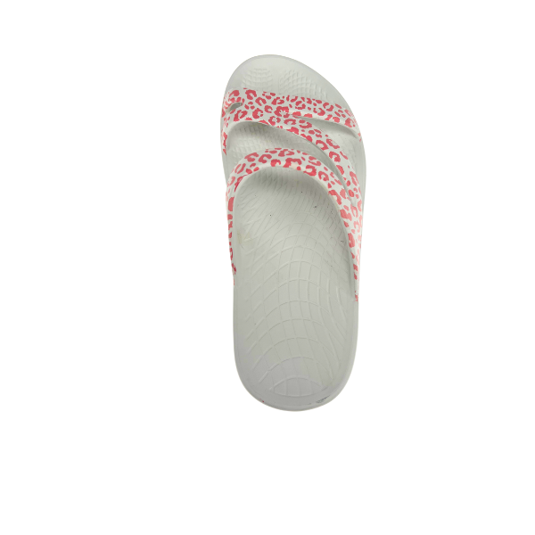Sovella Active Recovery Sandals Women's PF Slide Pink/Leopard on sale at MyriadMart
