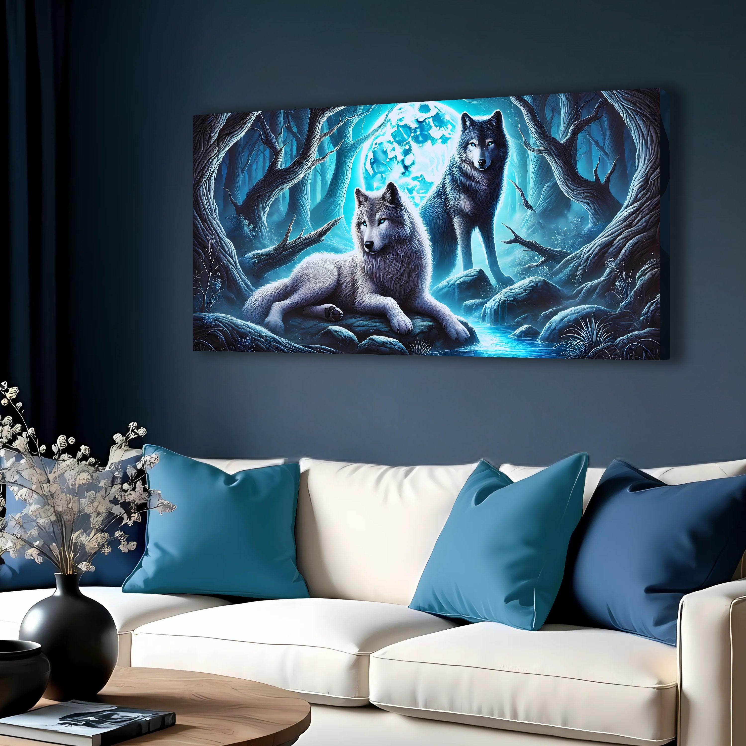 3D Wolves Wall Art on sale at MyriadMart
