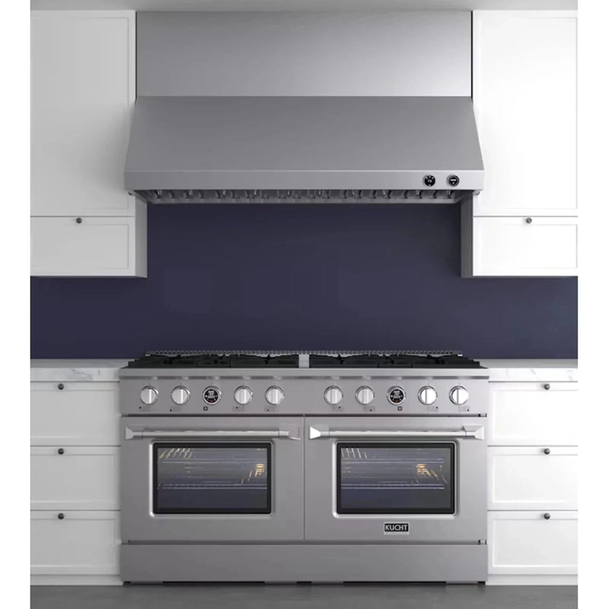 Kucht 60" Ducted Under Cabinet Range Hood Stainless Steel with Digital Controls KRH600-SS on sale at MyriadMart