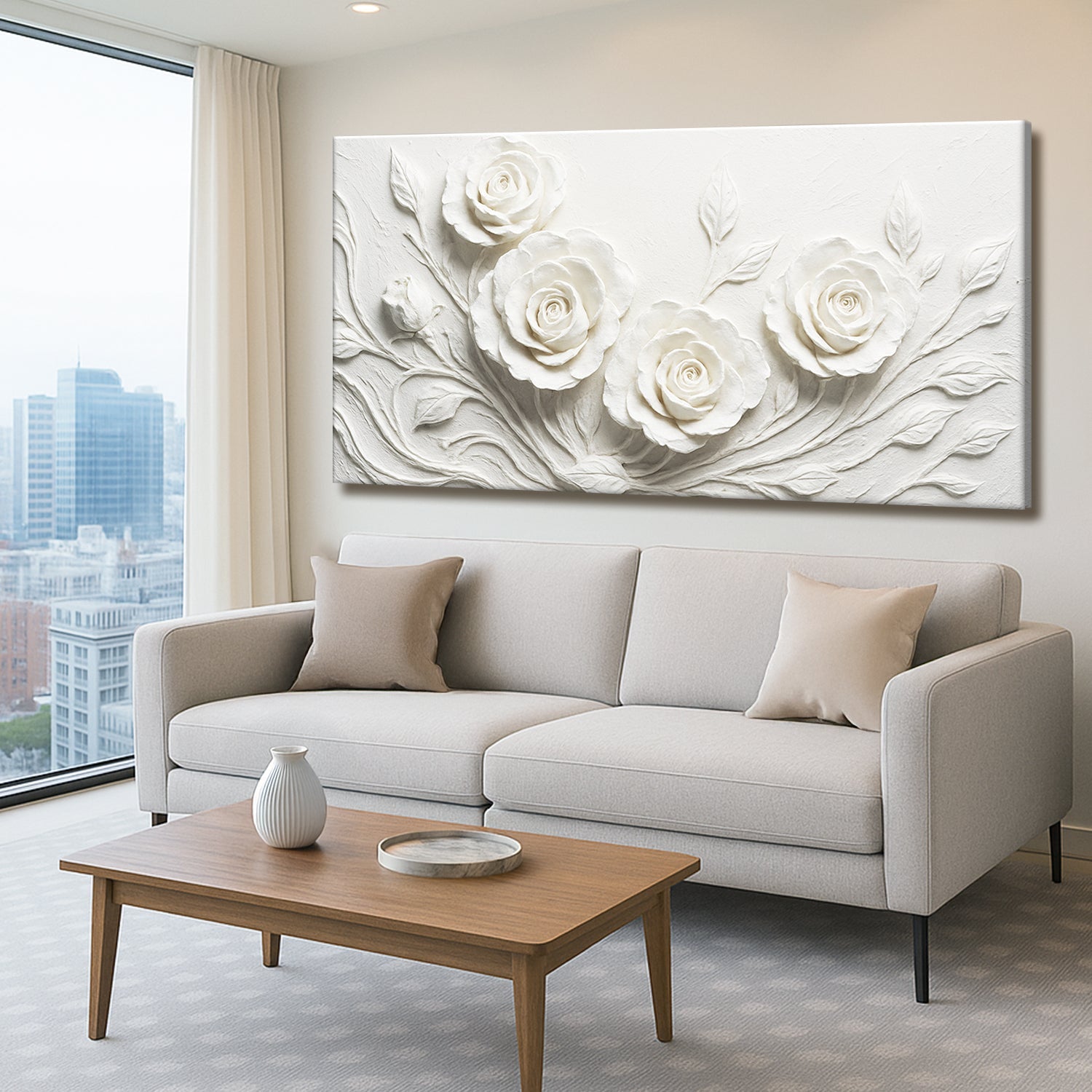 Floral Abstract Wall Art on sale at MyriadMart
