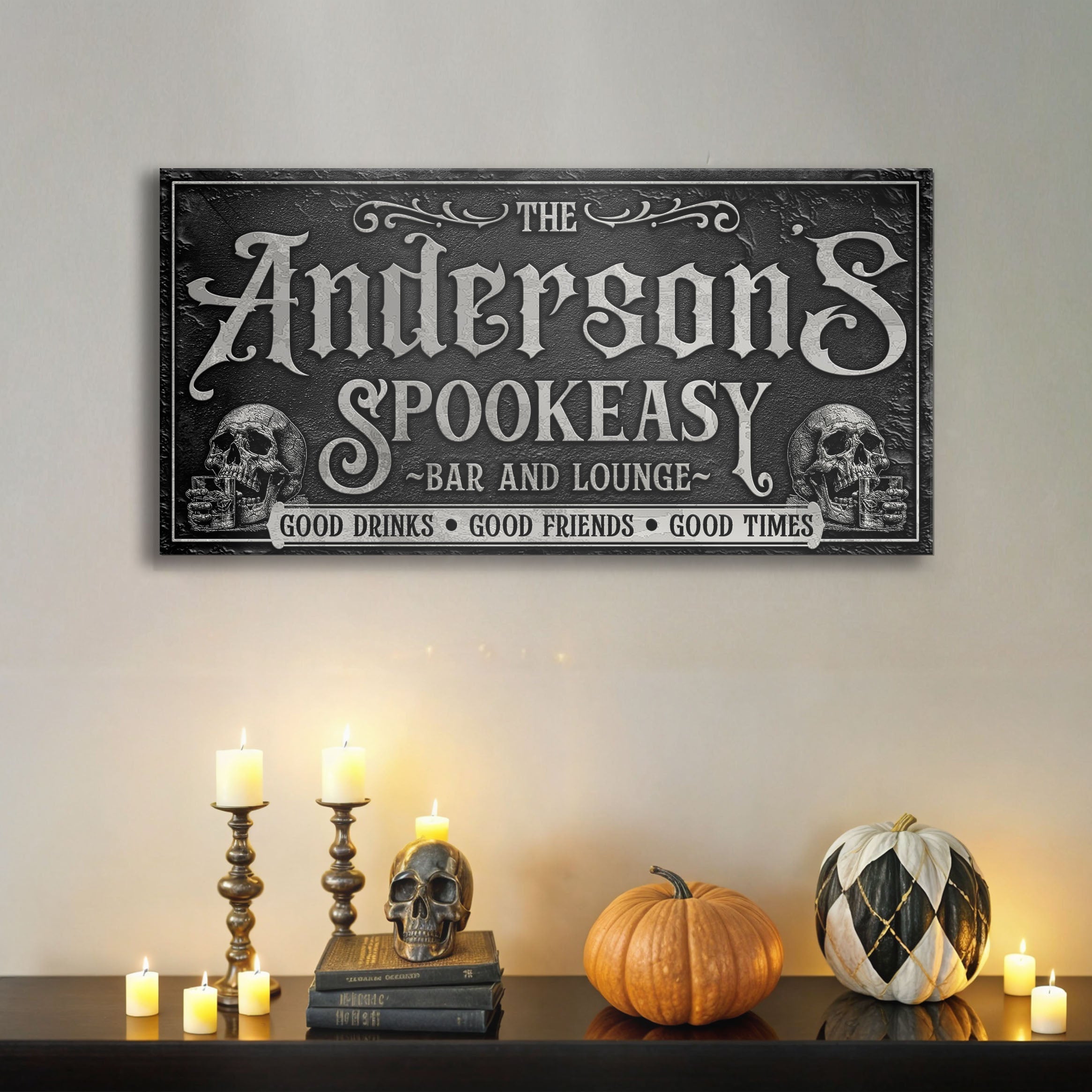 Personalized Spookeasy Bar Sign II on sale at MyriadMart