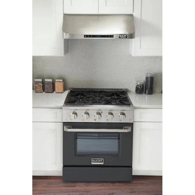 Kucht 30” Pro-Style Kitchen Dual Fuel Range - KDF302-GR on sale at MyriadMart