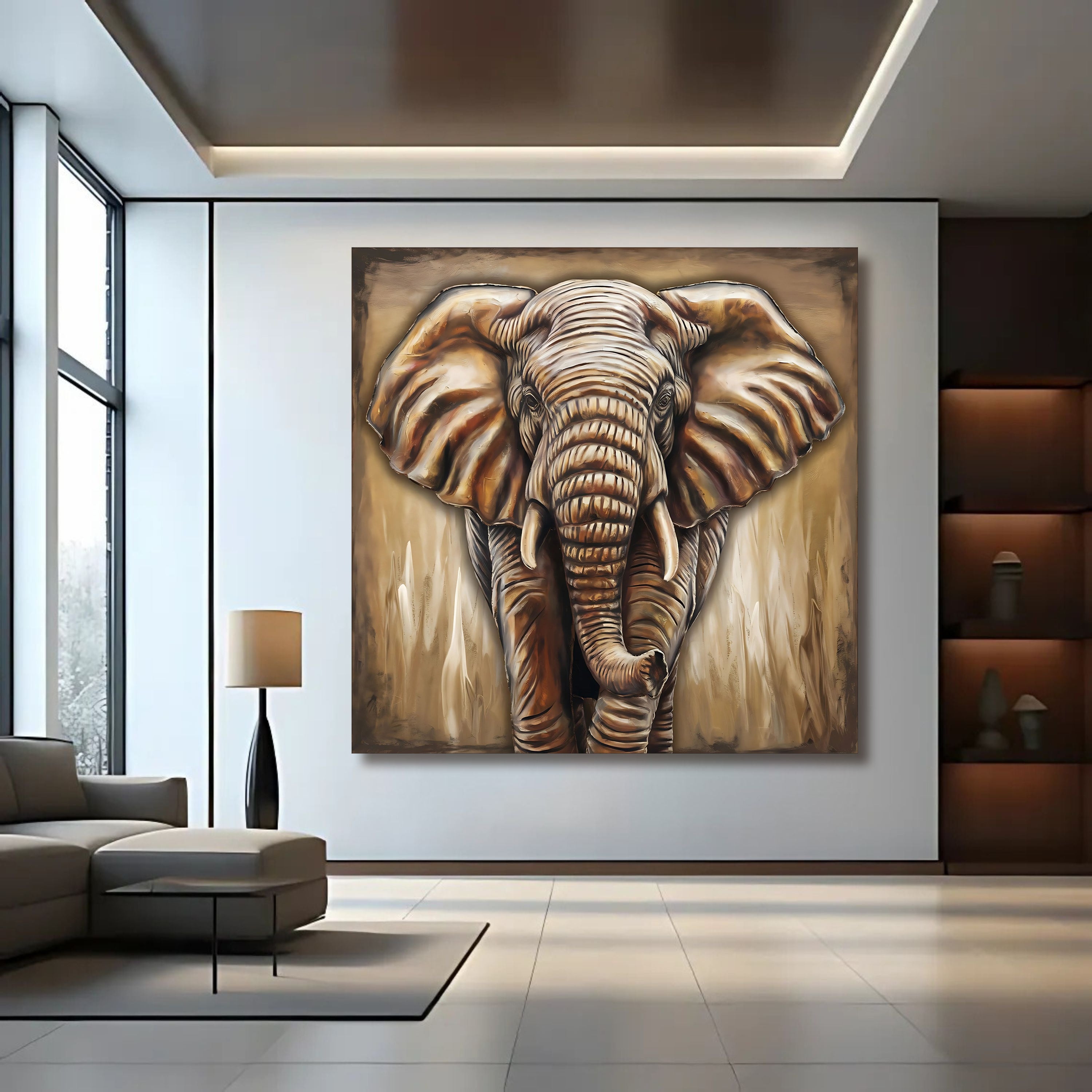 3D Elephant Wall Art on sale at MyriadMart