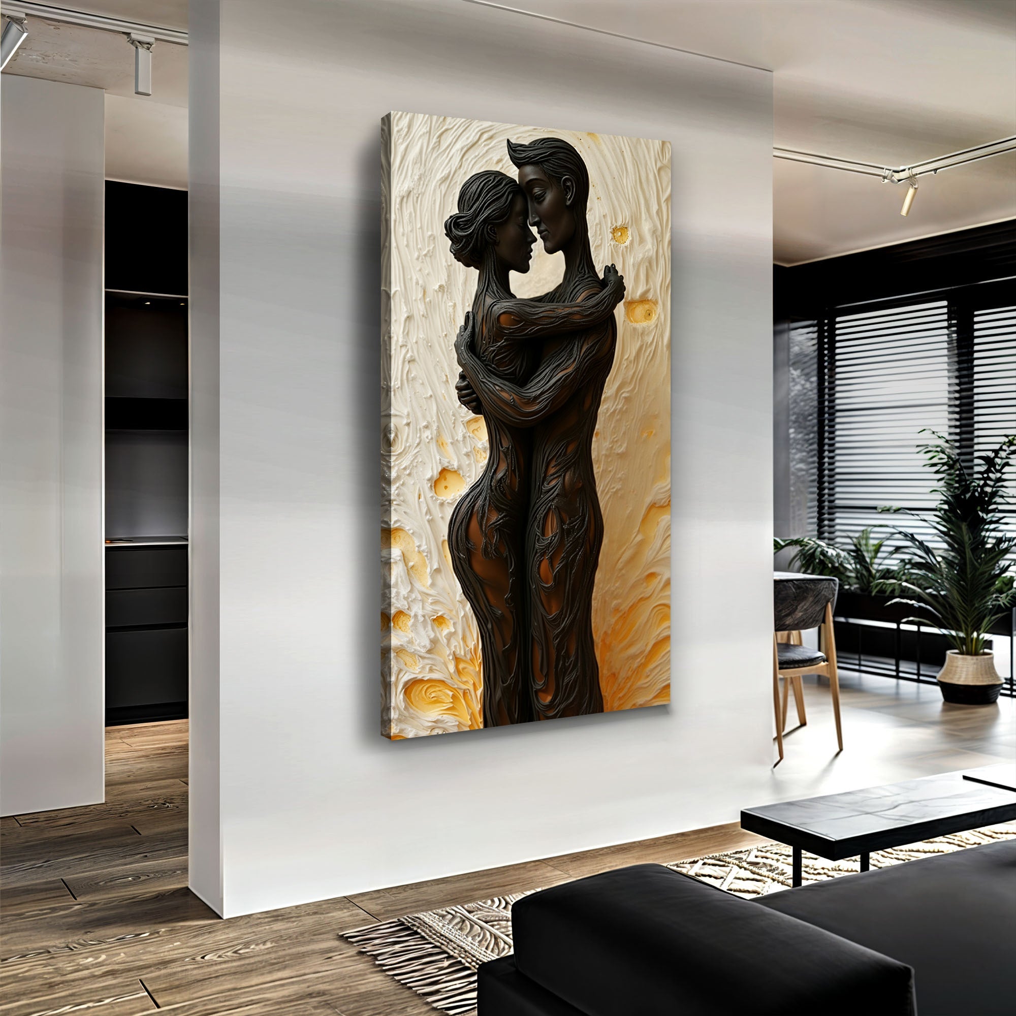 Eternal Love Figure Abstract Wall Art VII on sale at MyriadMart