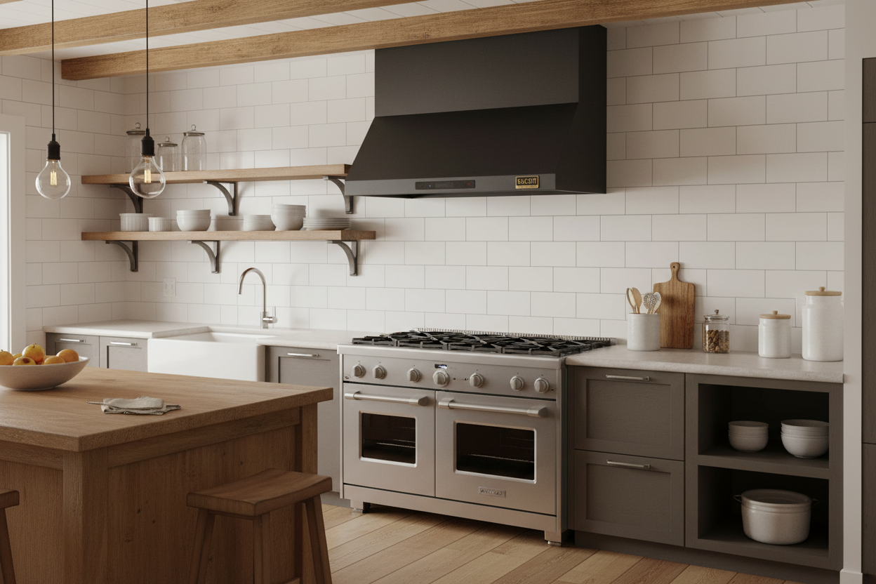 Kucht Gemstone™ 48" Wall Mount Range Hood KRH483A-C on sale at MyriadMart