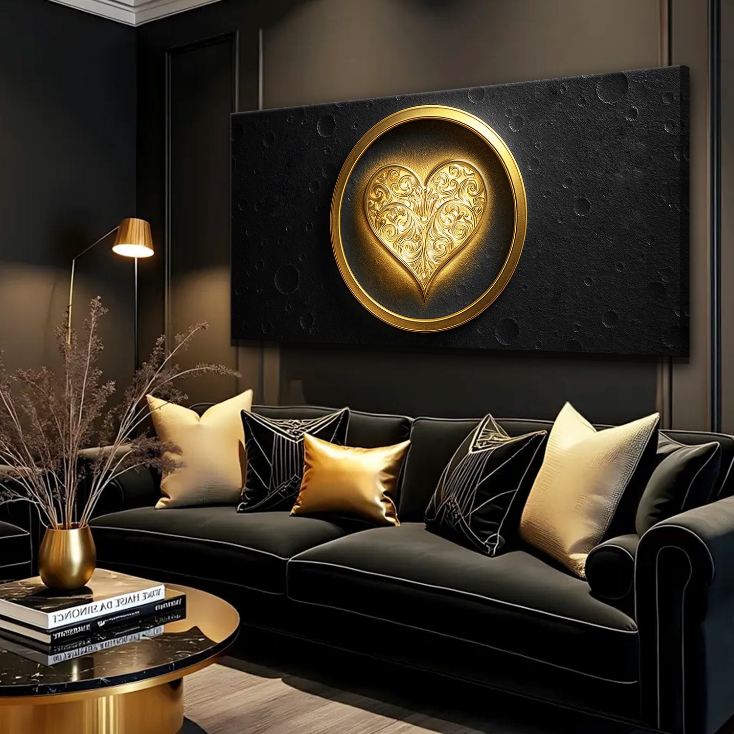 Heart Eclipse Wall Art on sale at MyriadMart