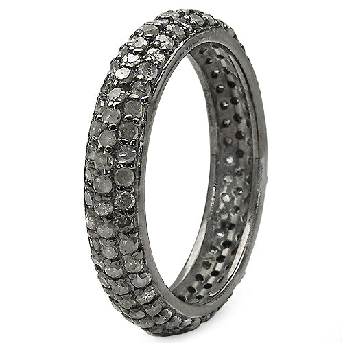 1.40 Carat Genuine TLB Diamond .925 Sterling Silver Ring on sale at MyriadMart