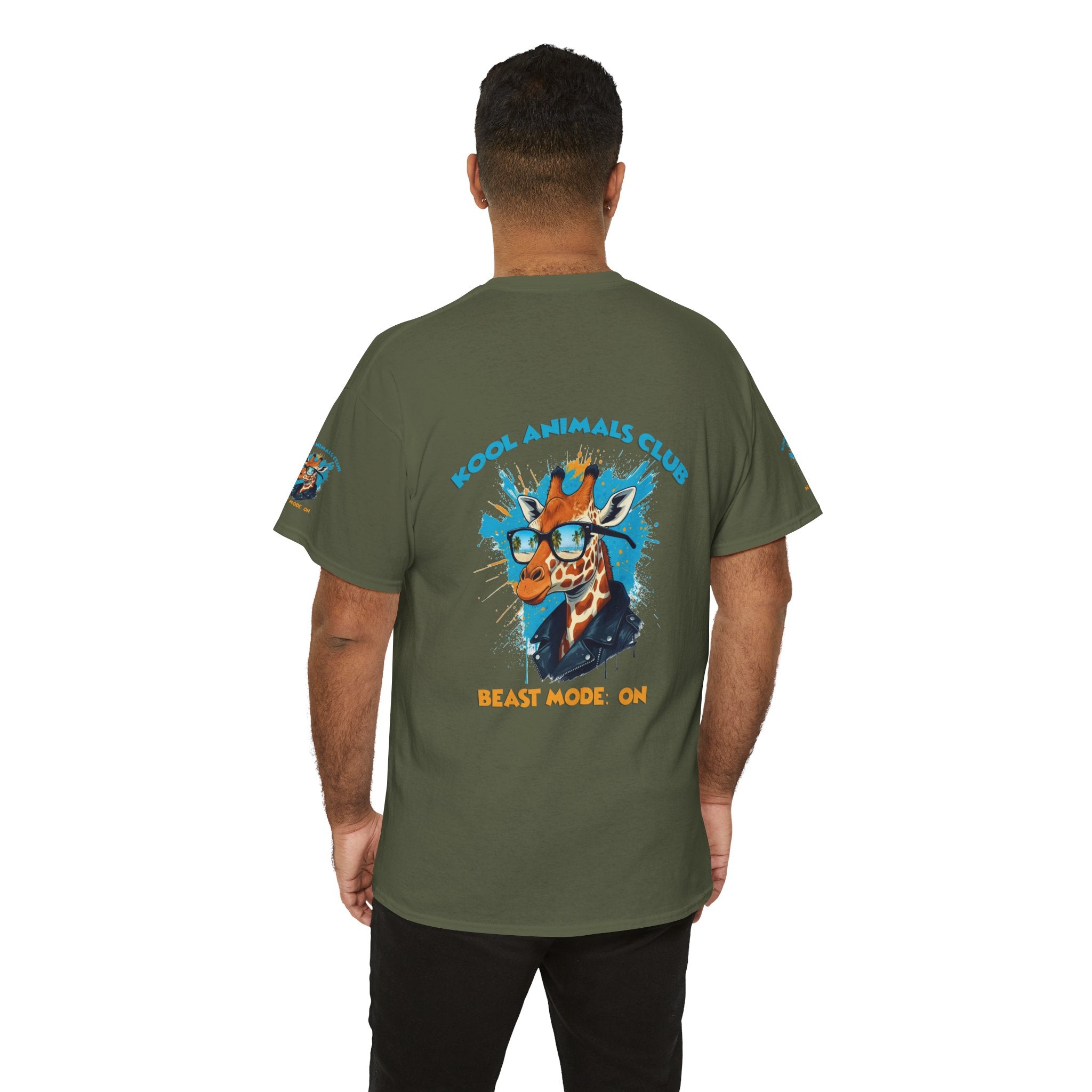 Kool Animals Club Tee, Unisex Graphic T-Shirt, Fun Animal Apparel, Casual Wear, Unique Gift for Animal Lovers on sale at MyriadMart