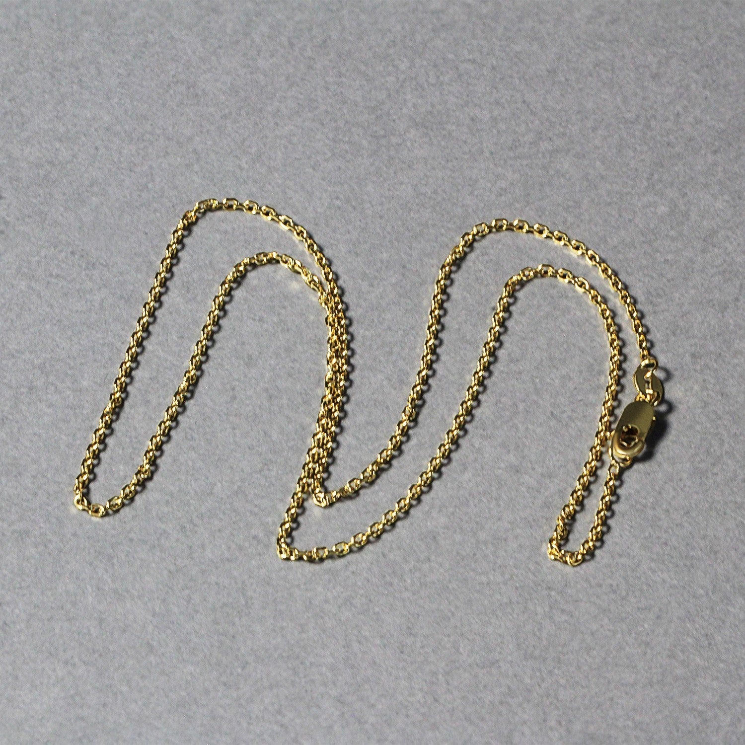 14k Yellow Gold Diamond Cut Cable Link Chain 1.4mm on sale at MyriadMart