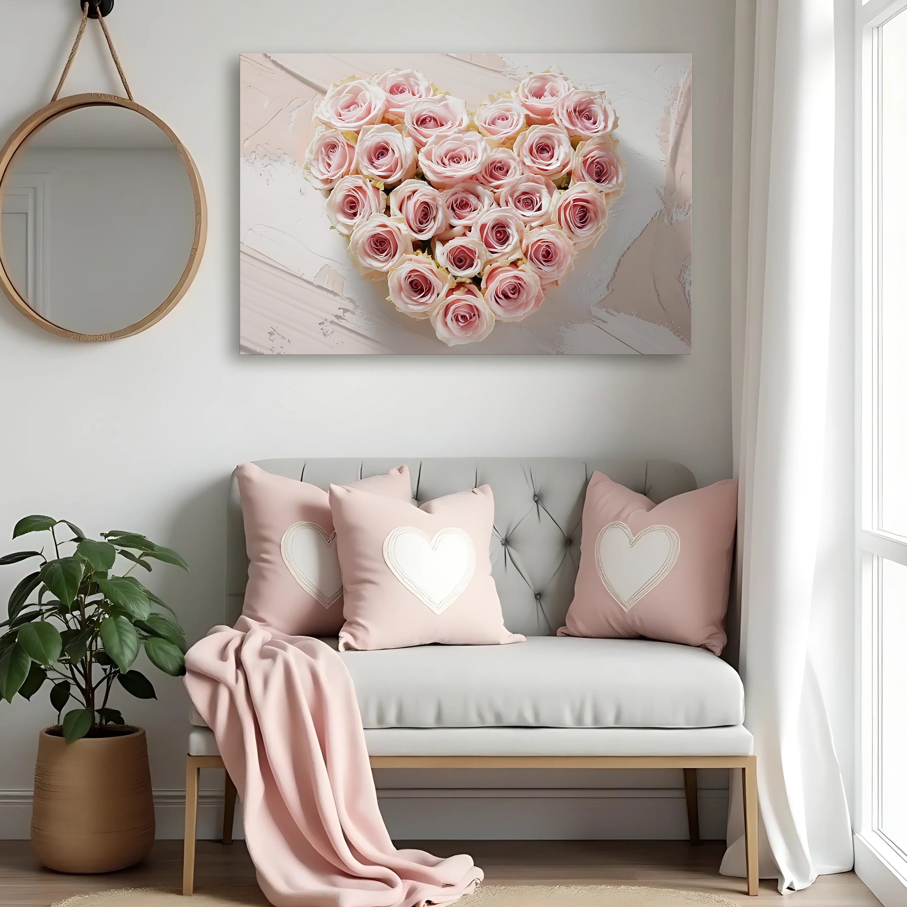 Floral Heart Wall Art IV on sale at MyriadMart