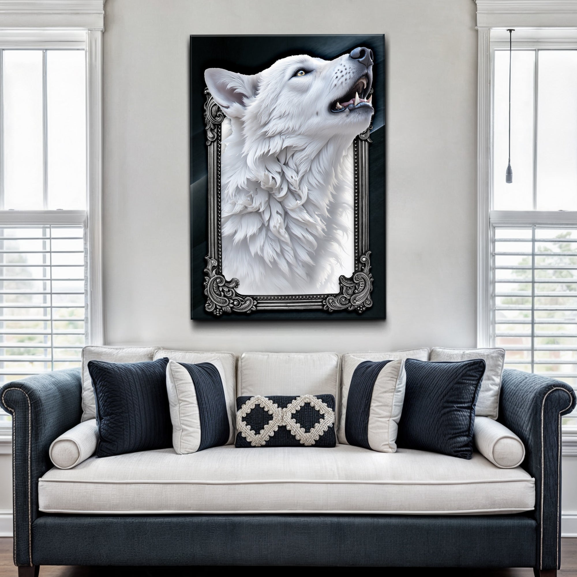 3D Wolf Wall Art III on sale at MyriadMart