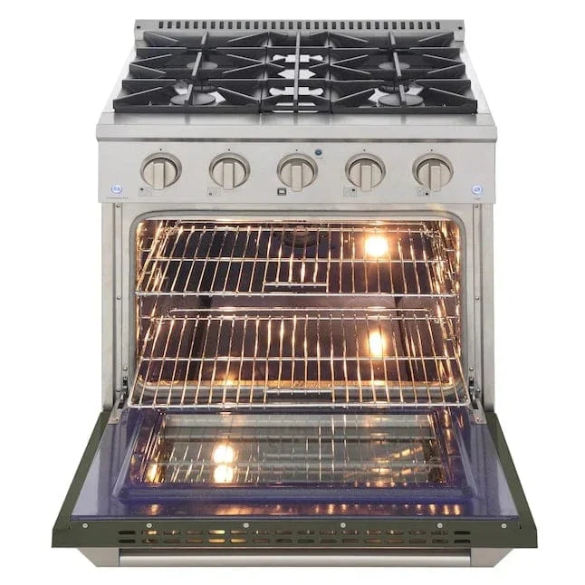 Kucht 30” Pro-Style Kitchen Dual Fuel Range - KDF302/LP-OG on sale at MyriadMart