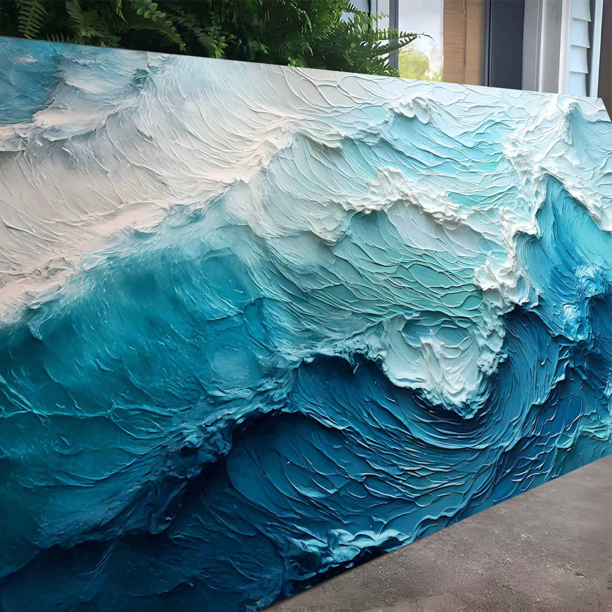 Blue Ocean Coastal Wall Art II on sale at MyriadMart