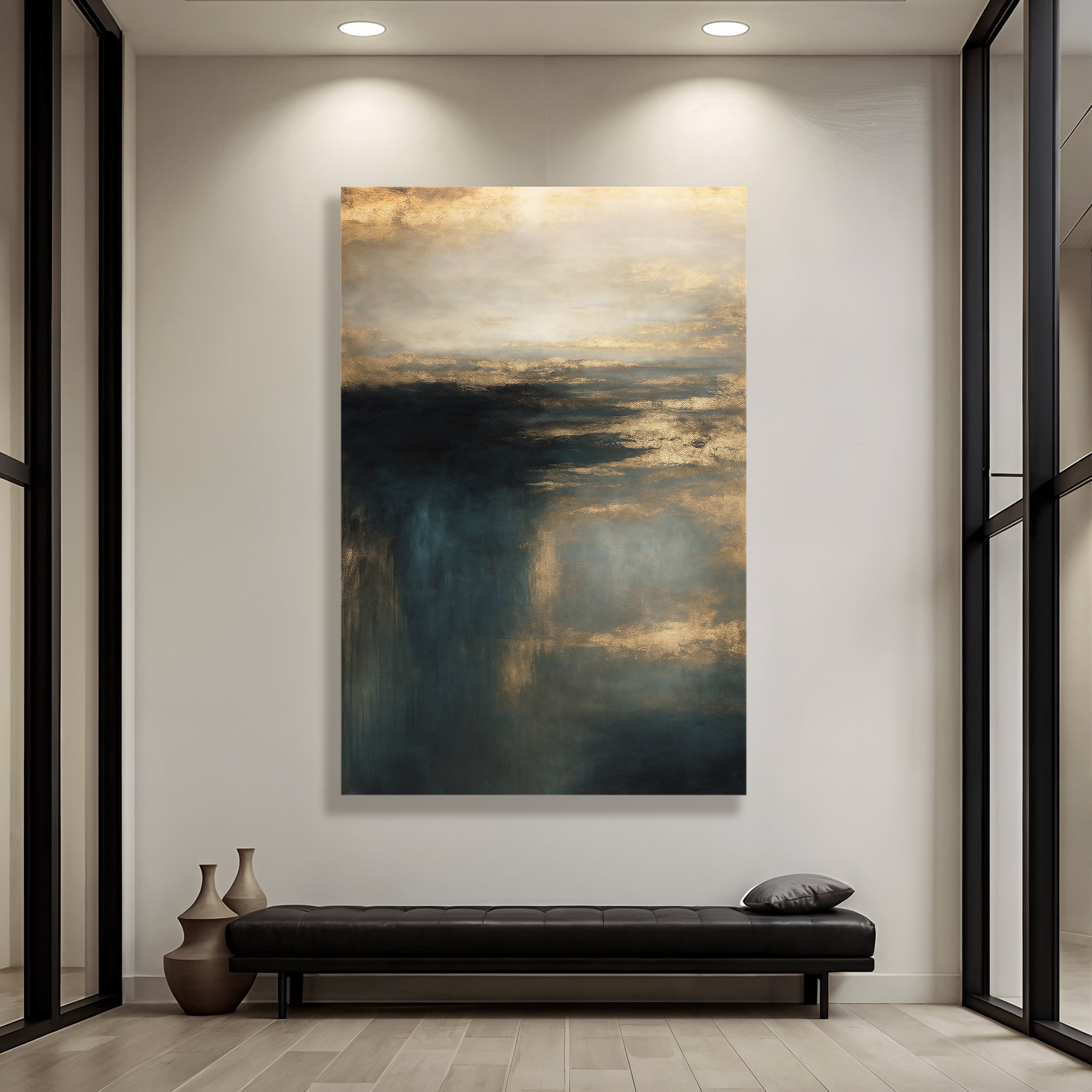 Cloudscape Glimmer Wall Art on sale at MyriadMart