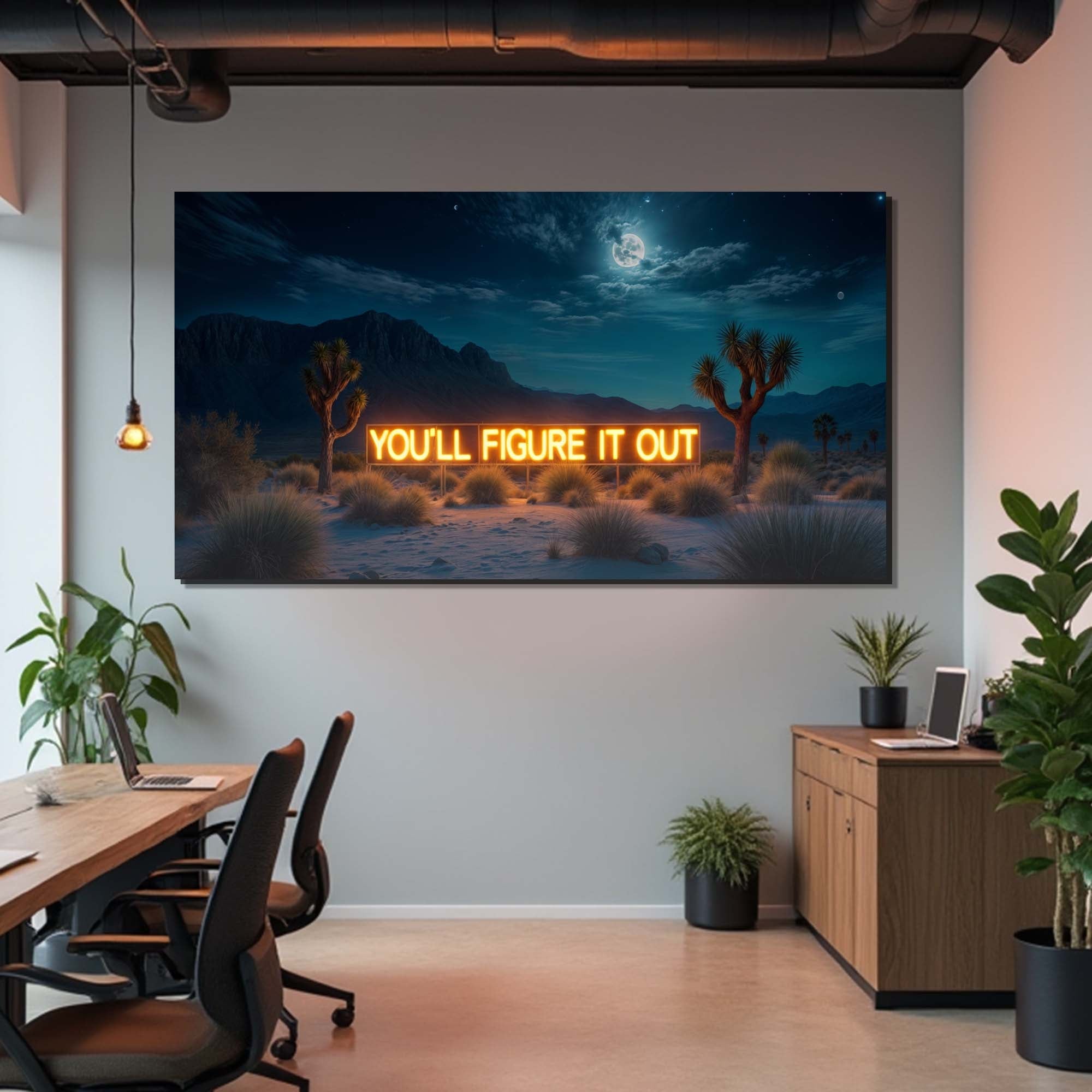 You'll Figure It Out Motivational Wall Sign on sale at MyriadMart