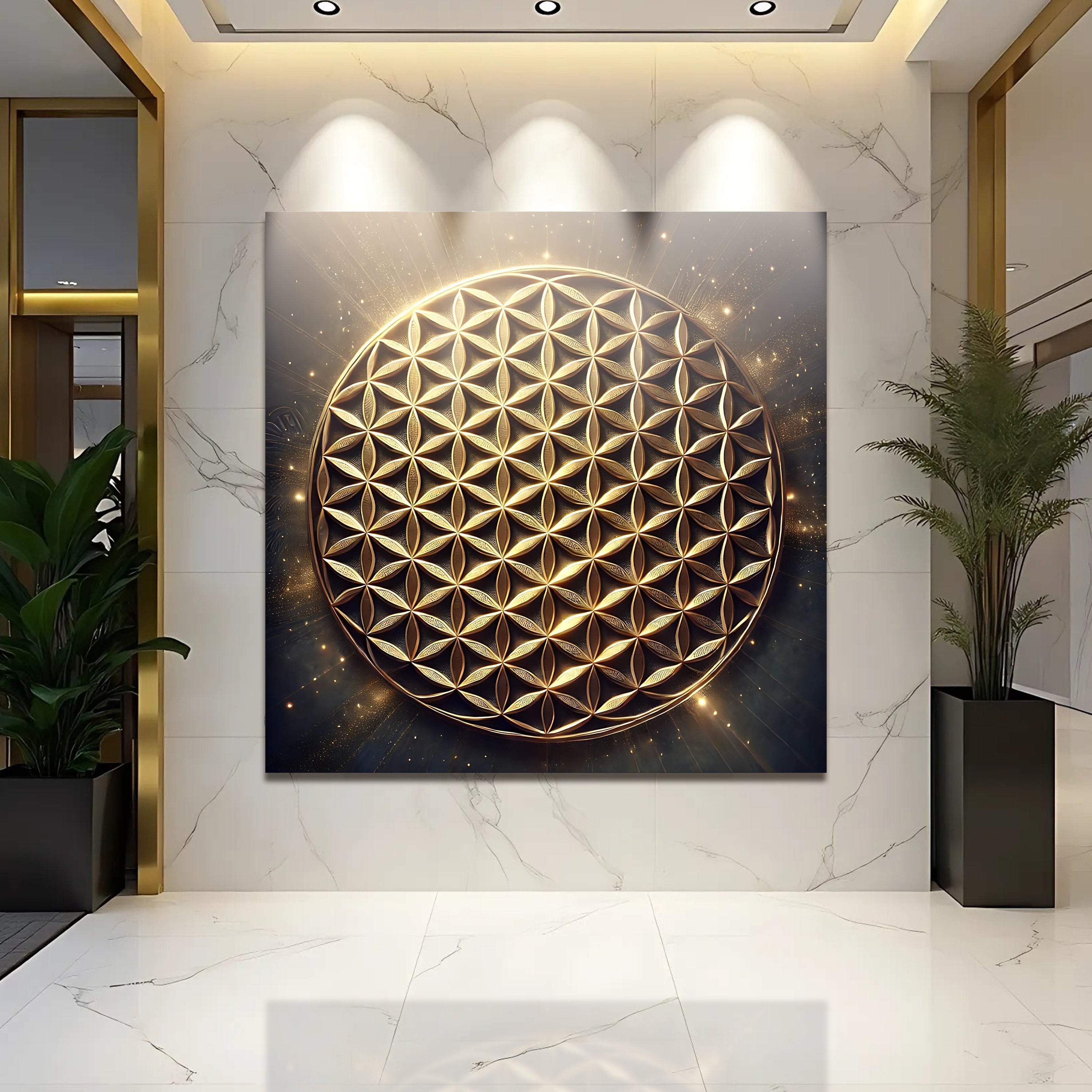 Flower Of Life Wall Art V on sale at MyriadMart