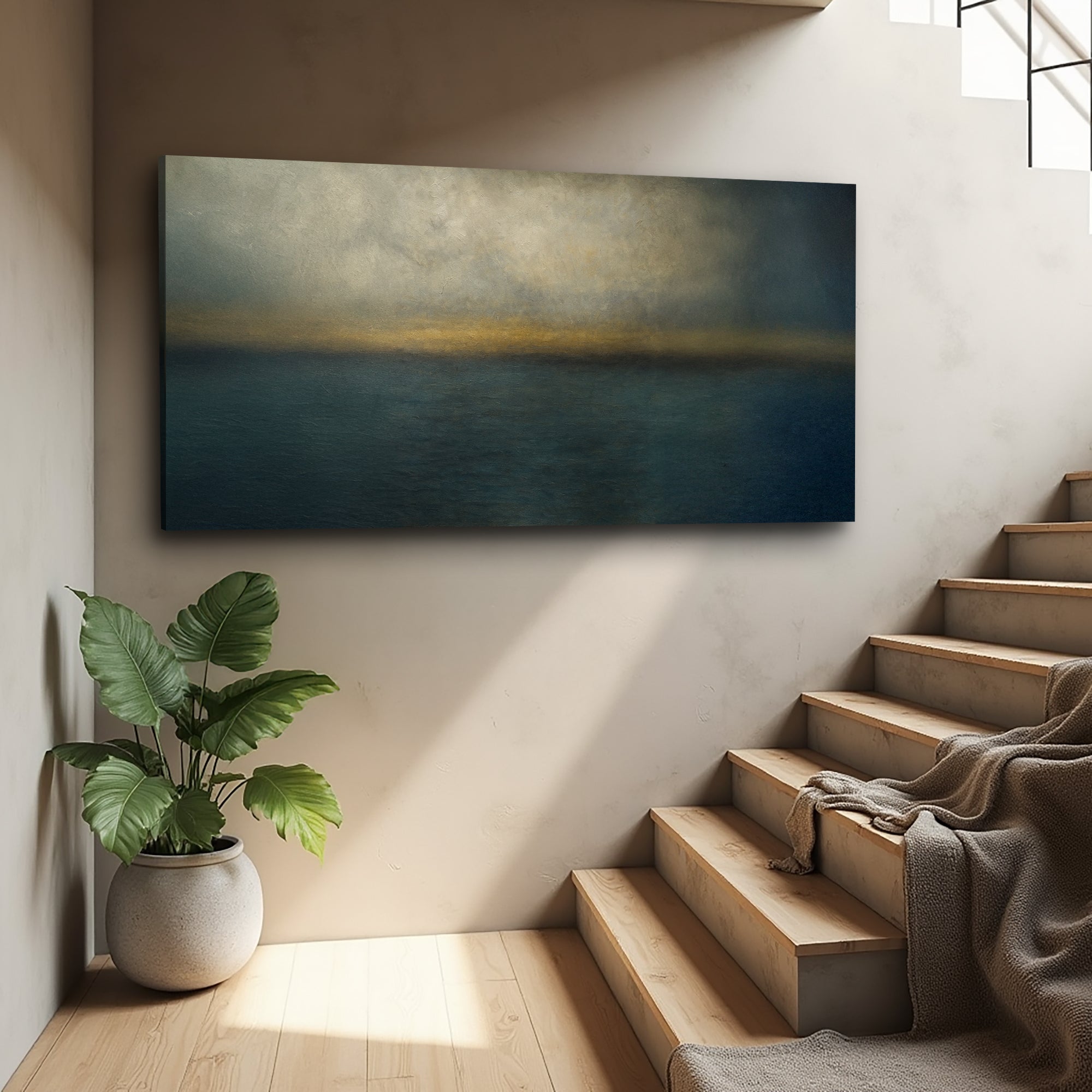 Waterscape Abstract Wall Art on sale at MyriadMart