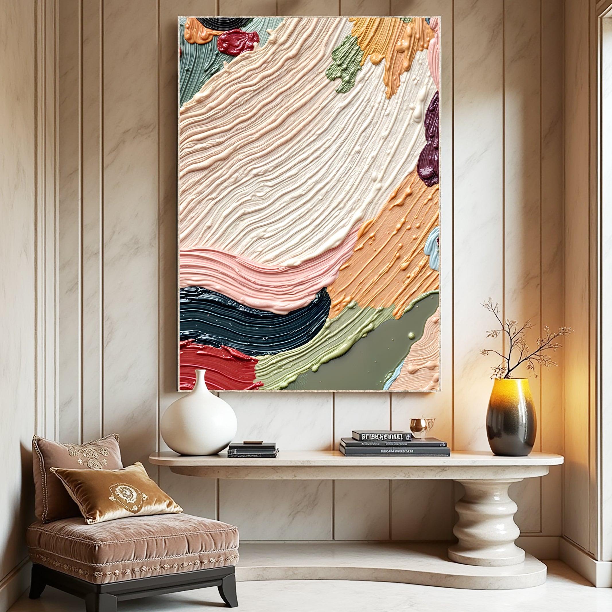 Colorful Abstract Wall Art on sale at MyriadMart