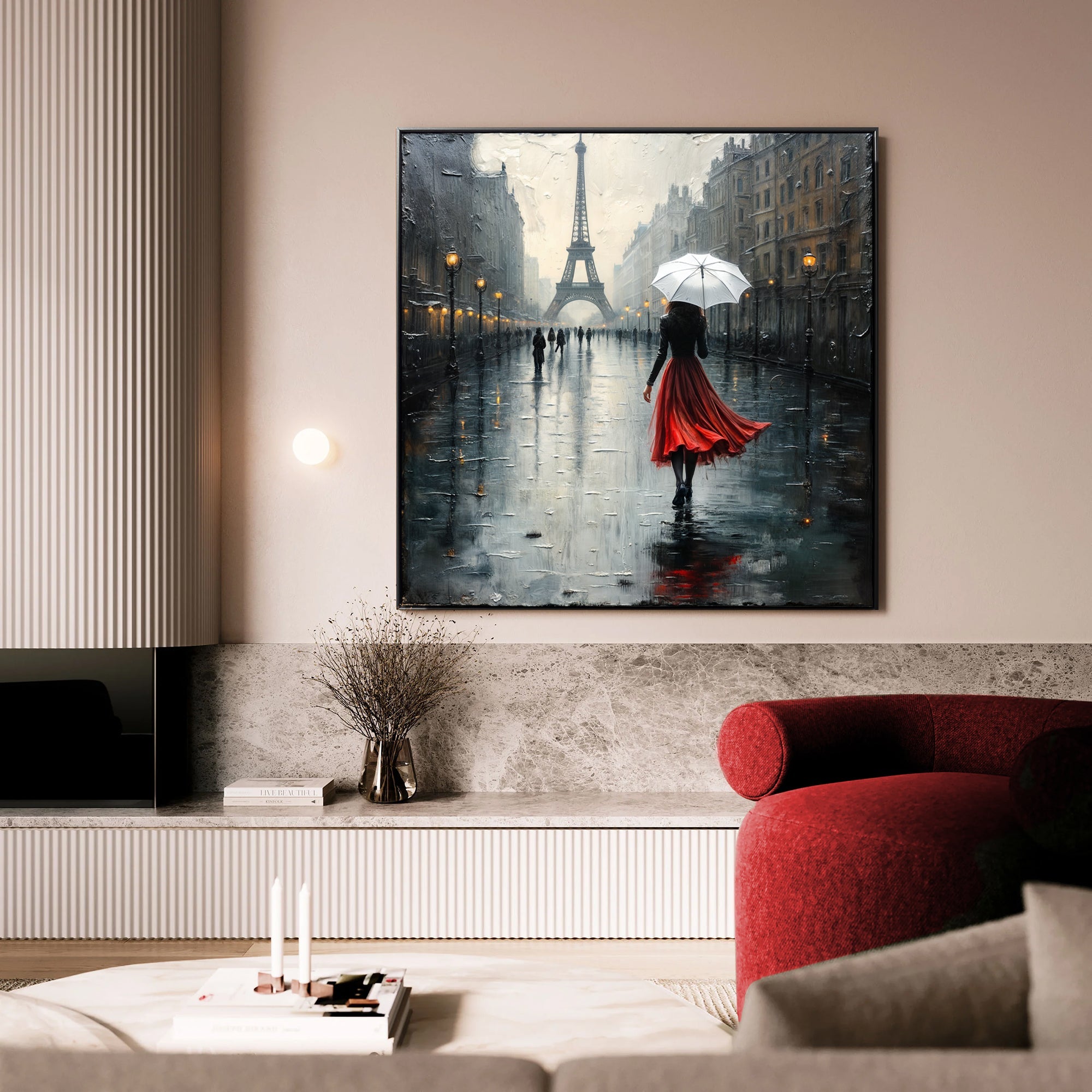 Paris Stroll Painting Wall Art on sale at MyriadMart