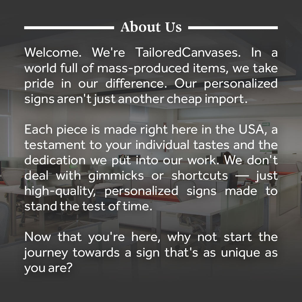 Rustic Farmhouse Sign Made In USA on sale at MyriadMart