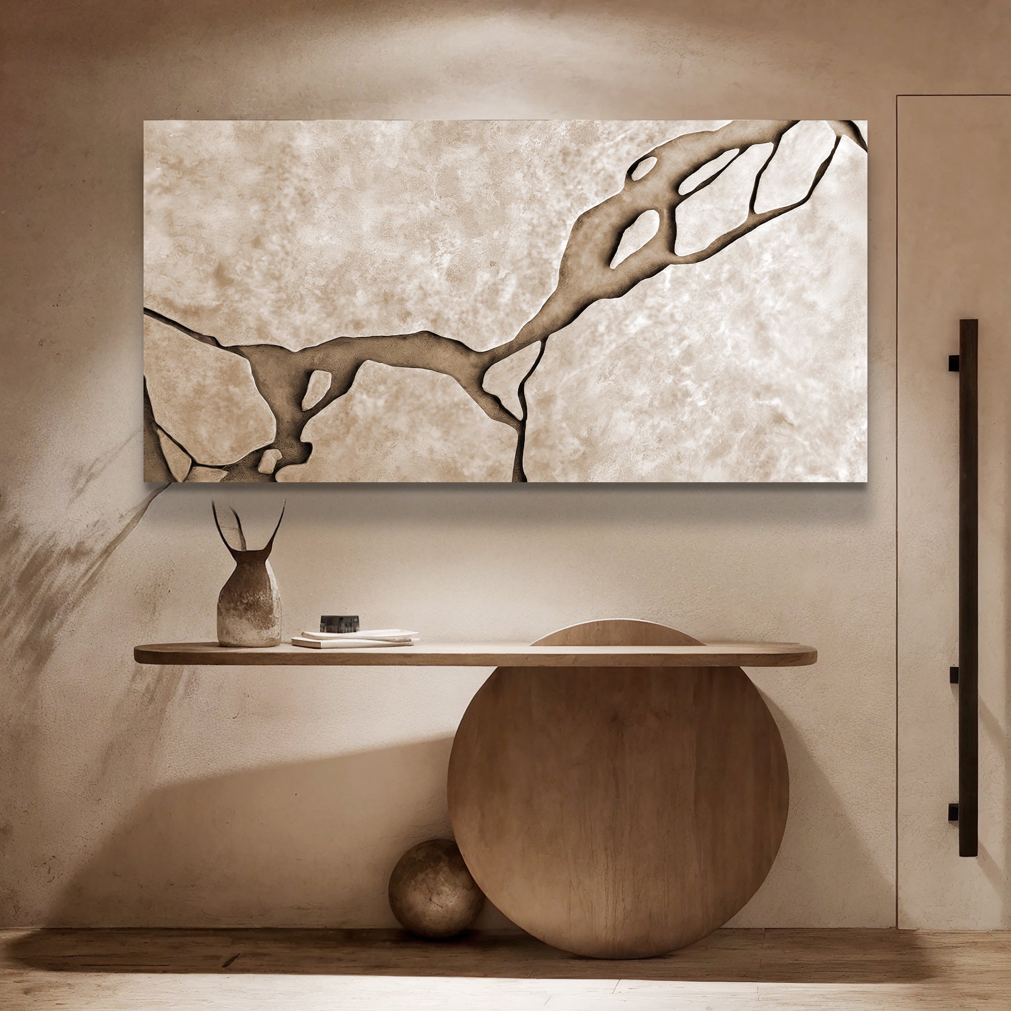 Muddy Abstract Wall Art on sale at MyriadMart