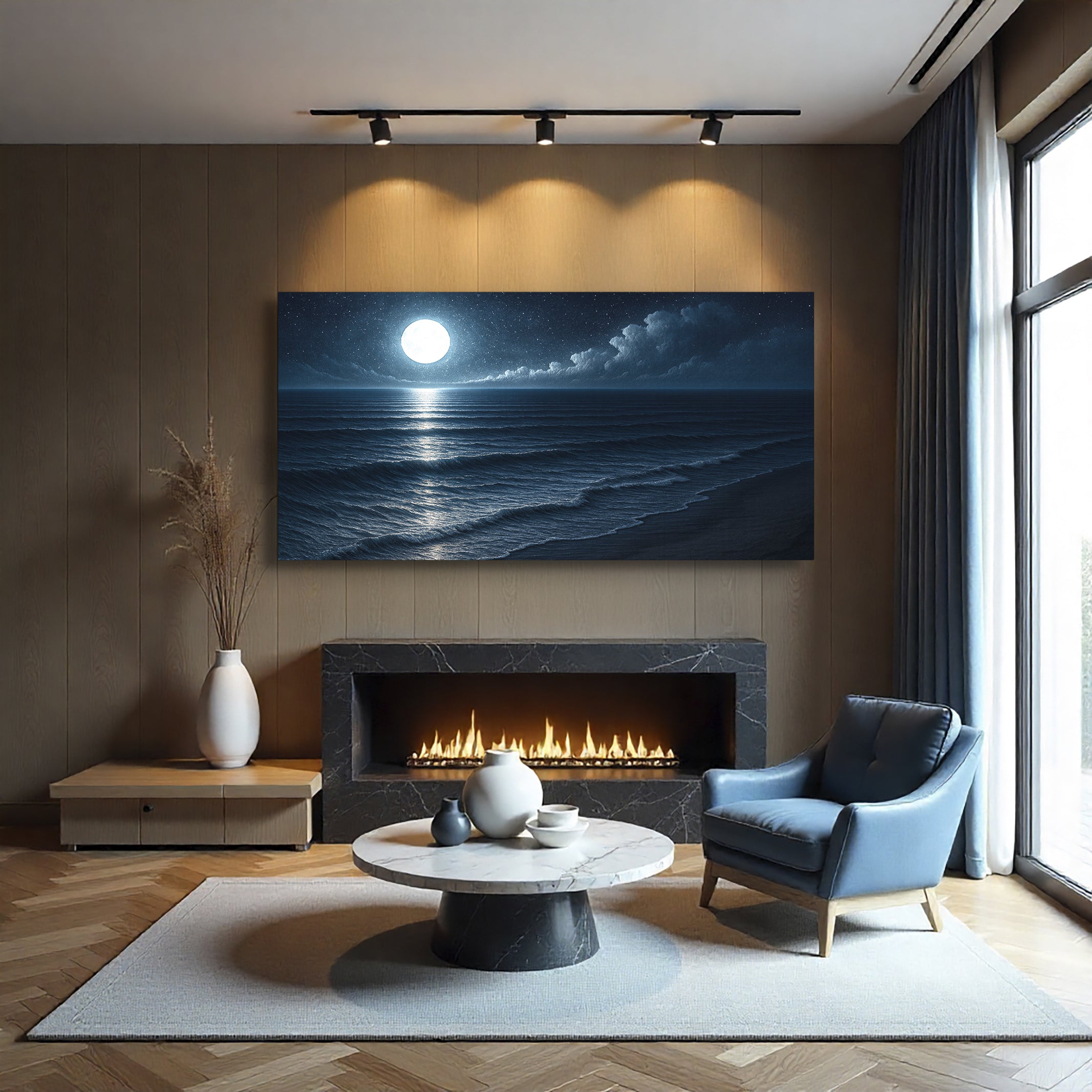 Beach Shoreline Coastal Wall Art on sale at MyriadMart