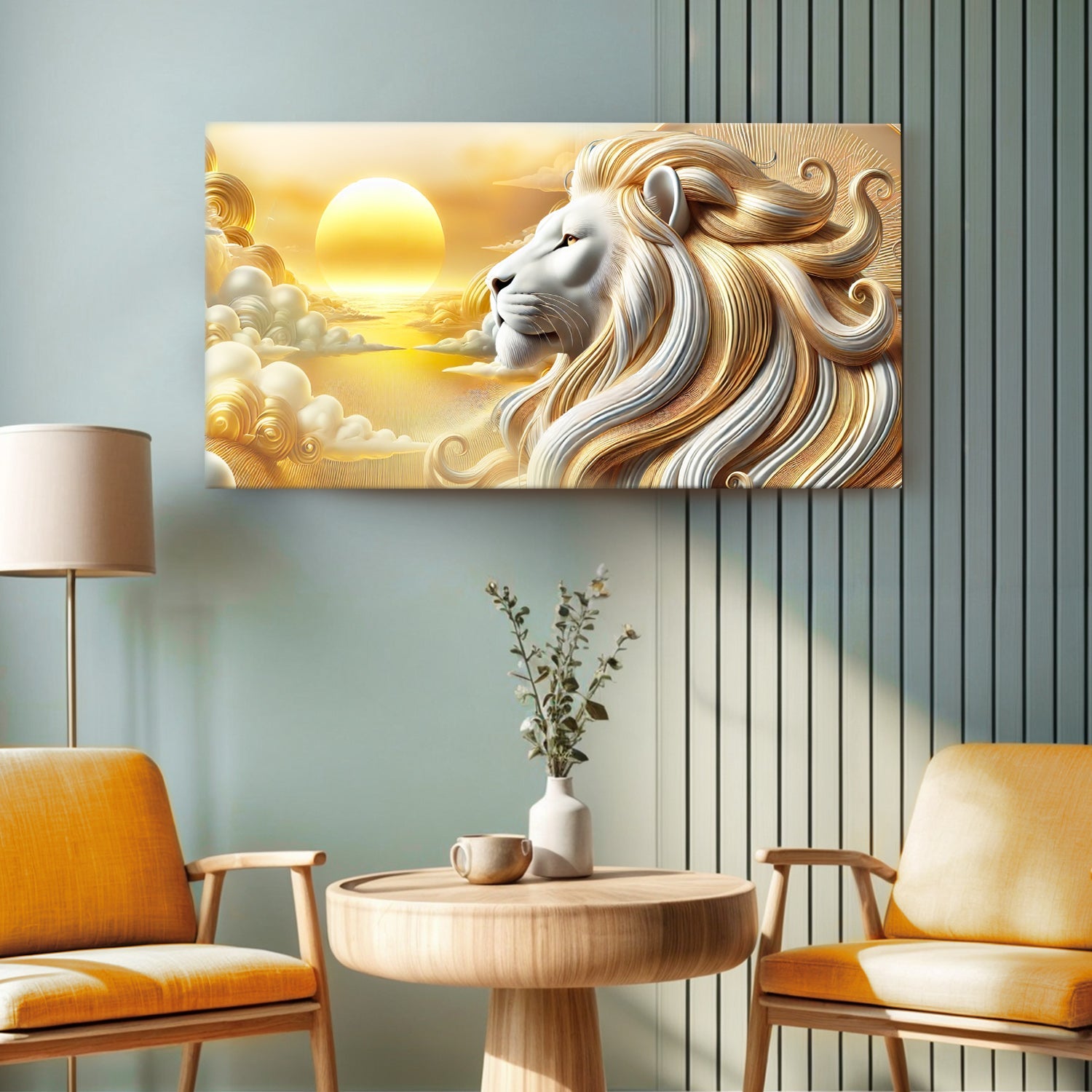 3D Majestic Lion Wall Art V on sale at MyriadMart