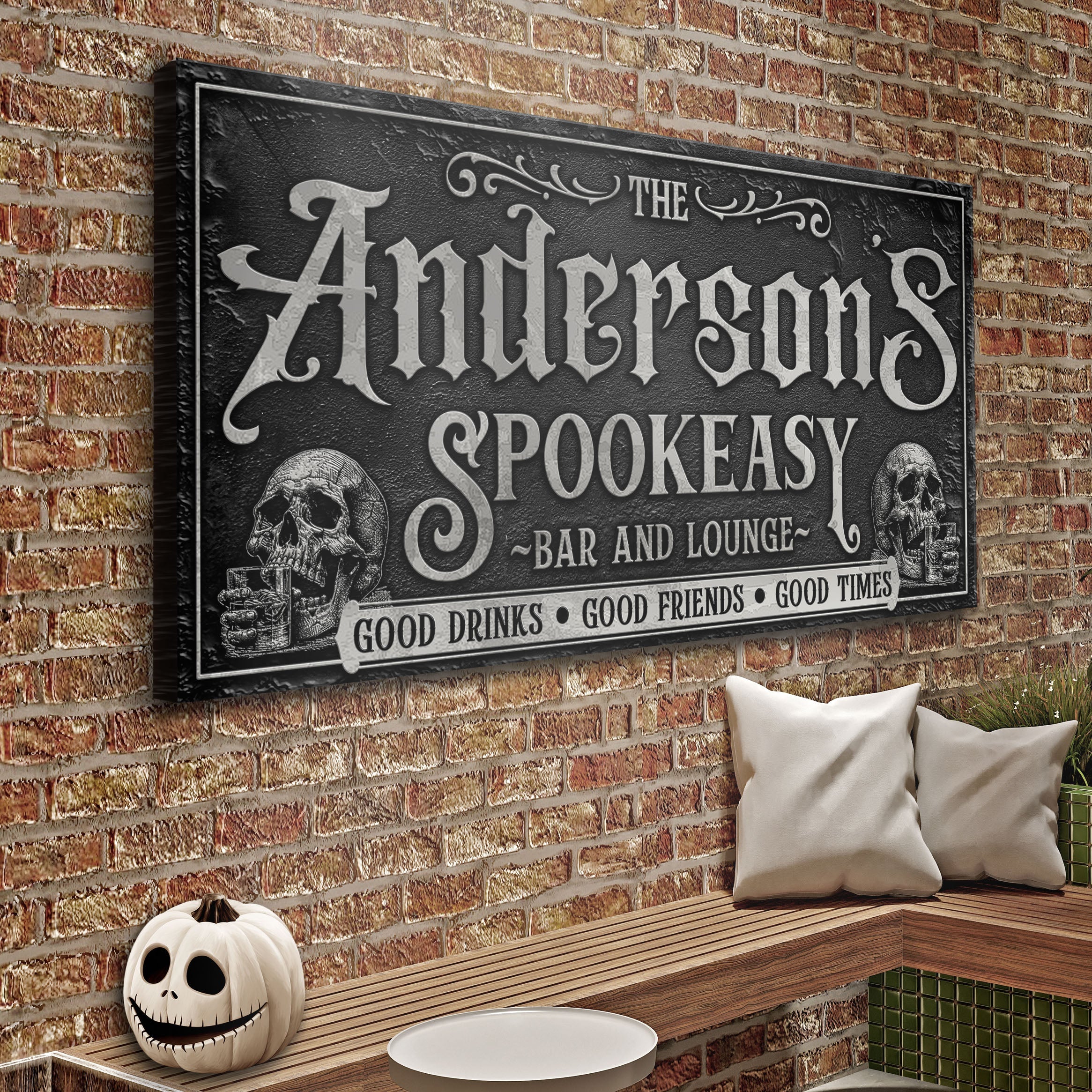 Personalized Spookeasy Bar Sign II on sale at MyriadMart