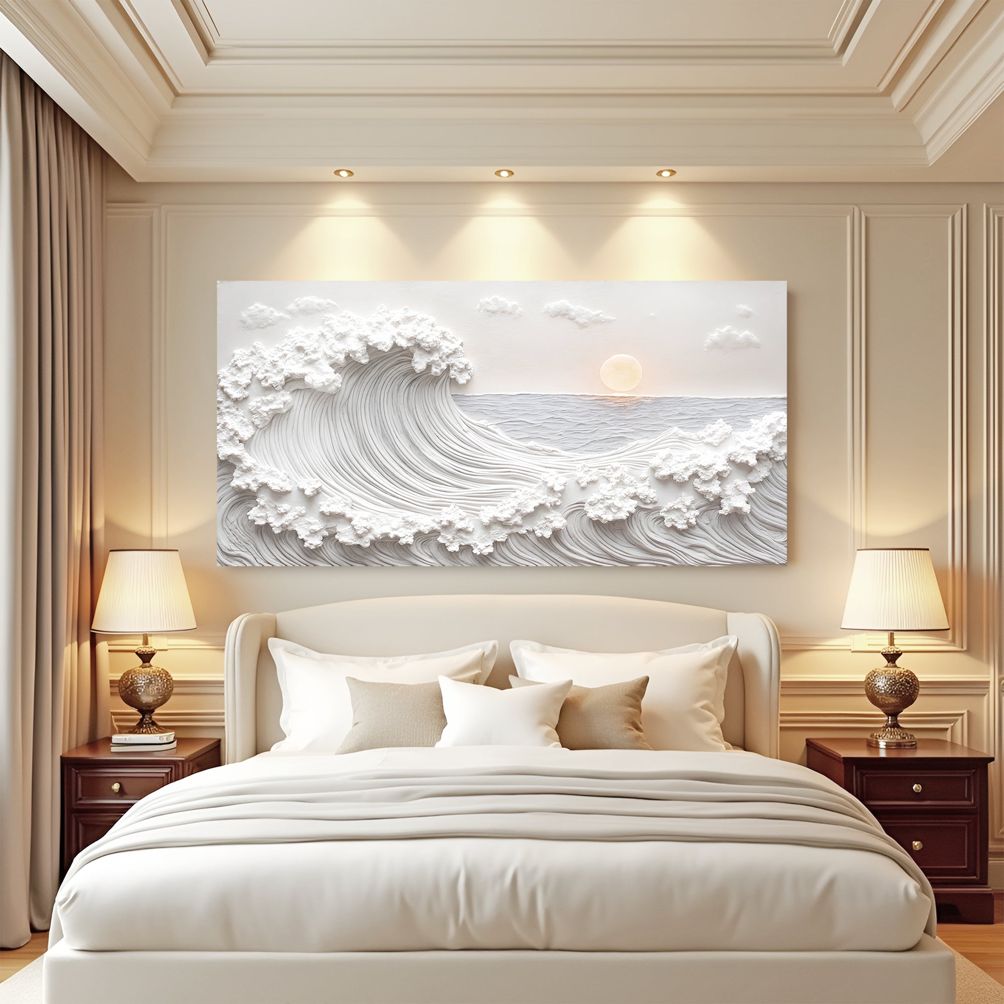 Ocean Waves Abstract Wall Art on sale at MyriadMart