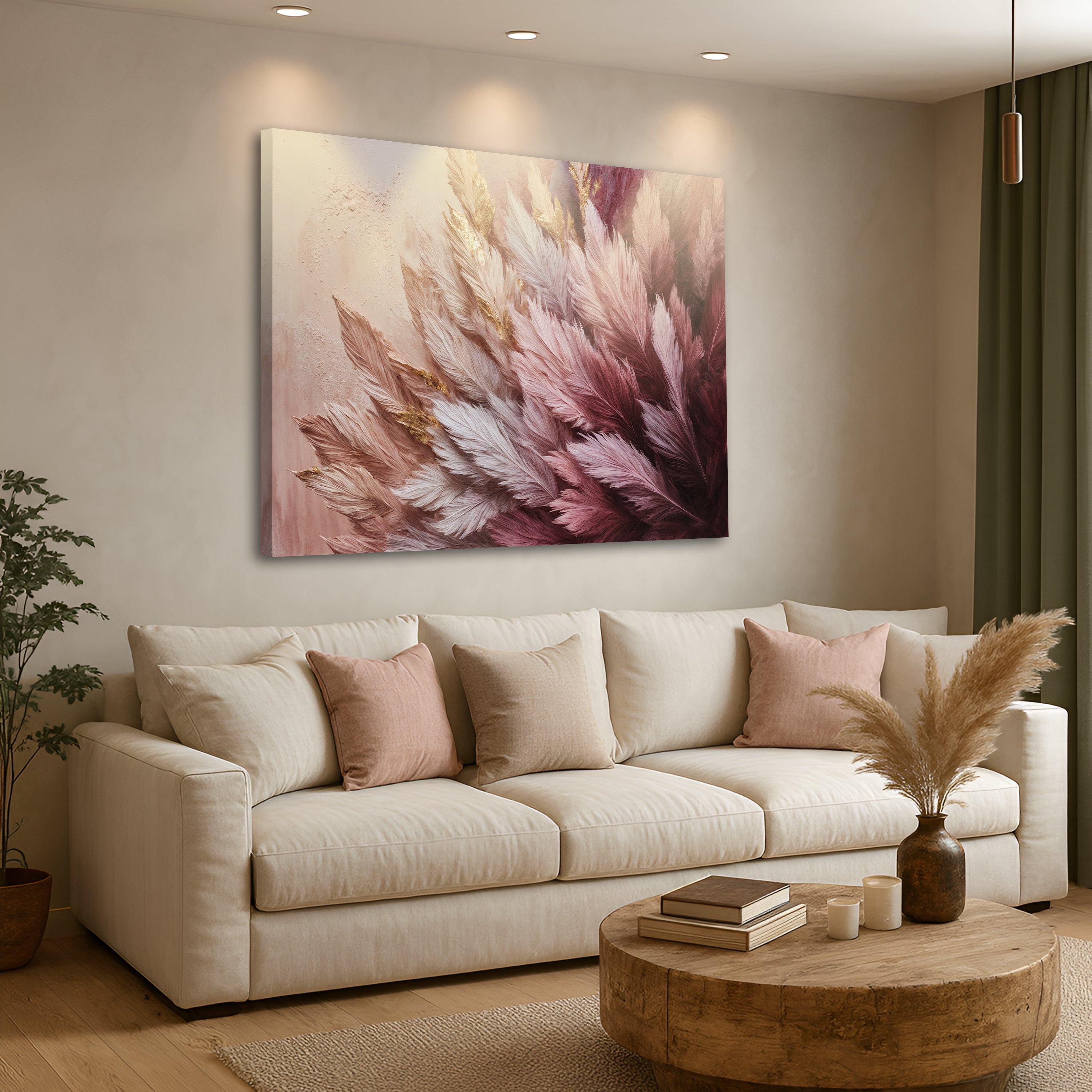 Feather Symphony Wall Art on sale at MyriadMart