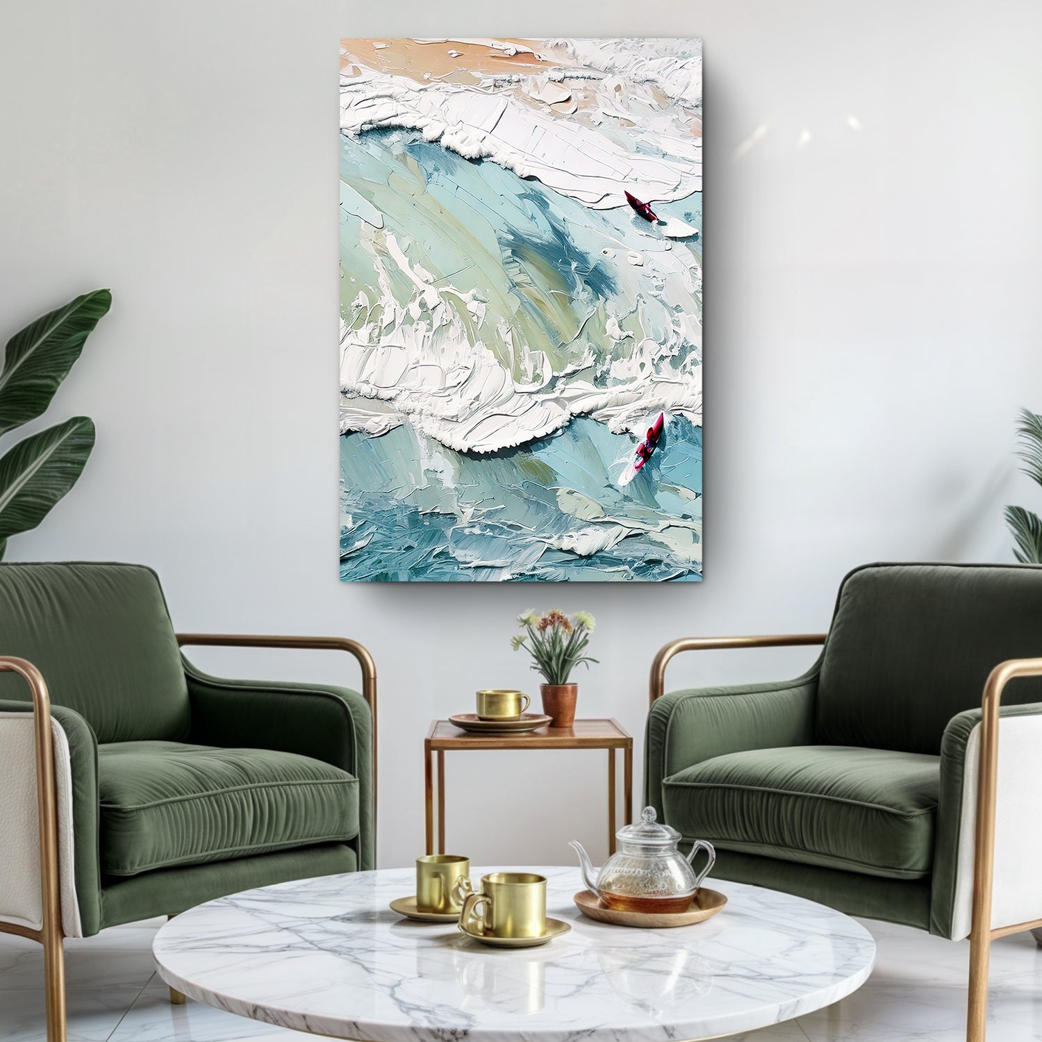 3D Sea Wall Art on sale at MyriadMart