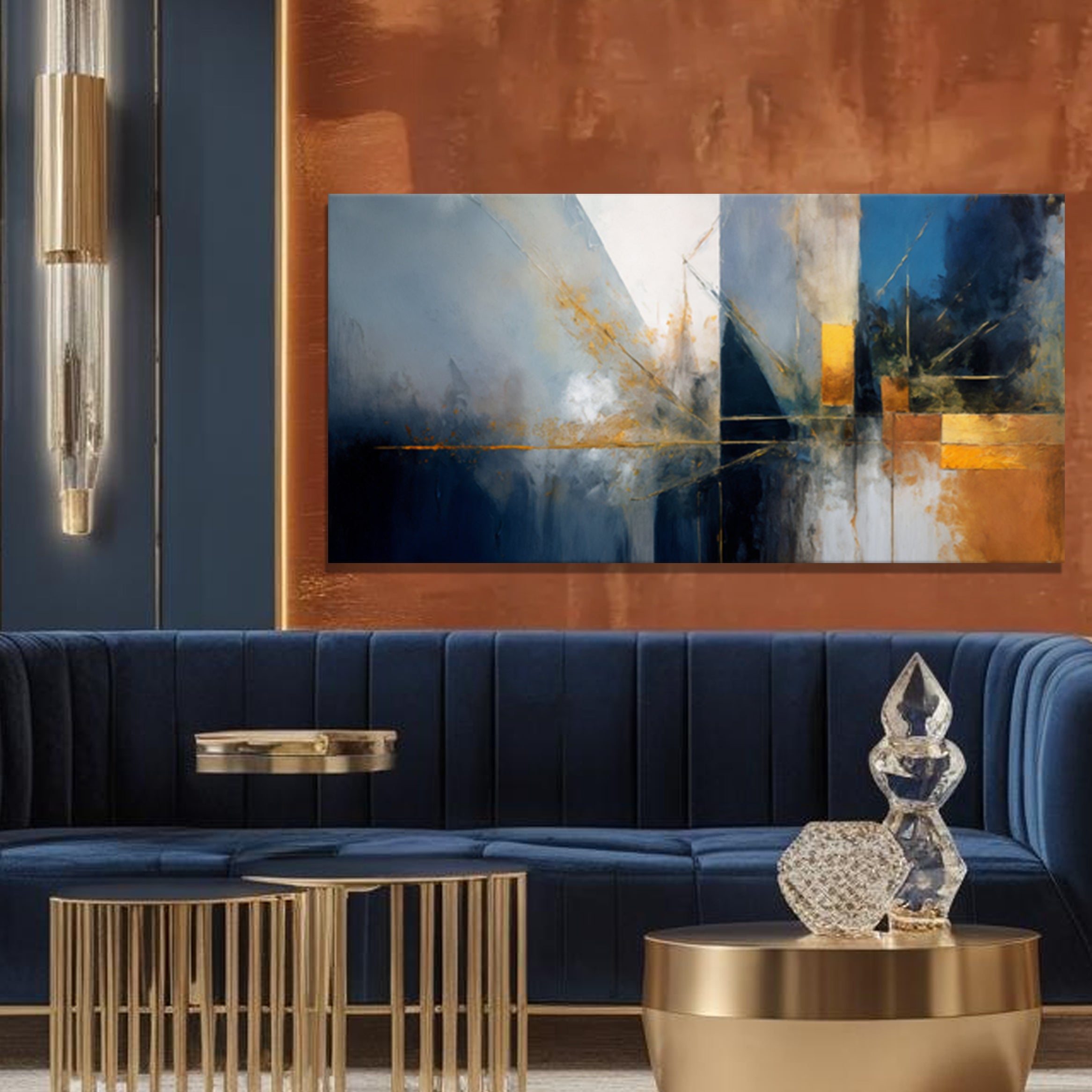 Abstract Geometric Lines Wall Art III on sale at MyriadMart