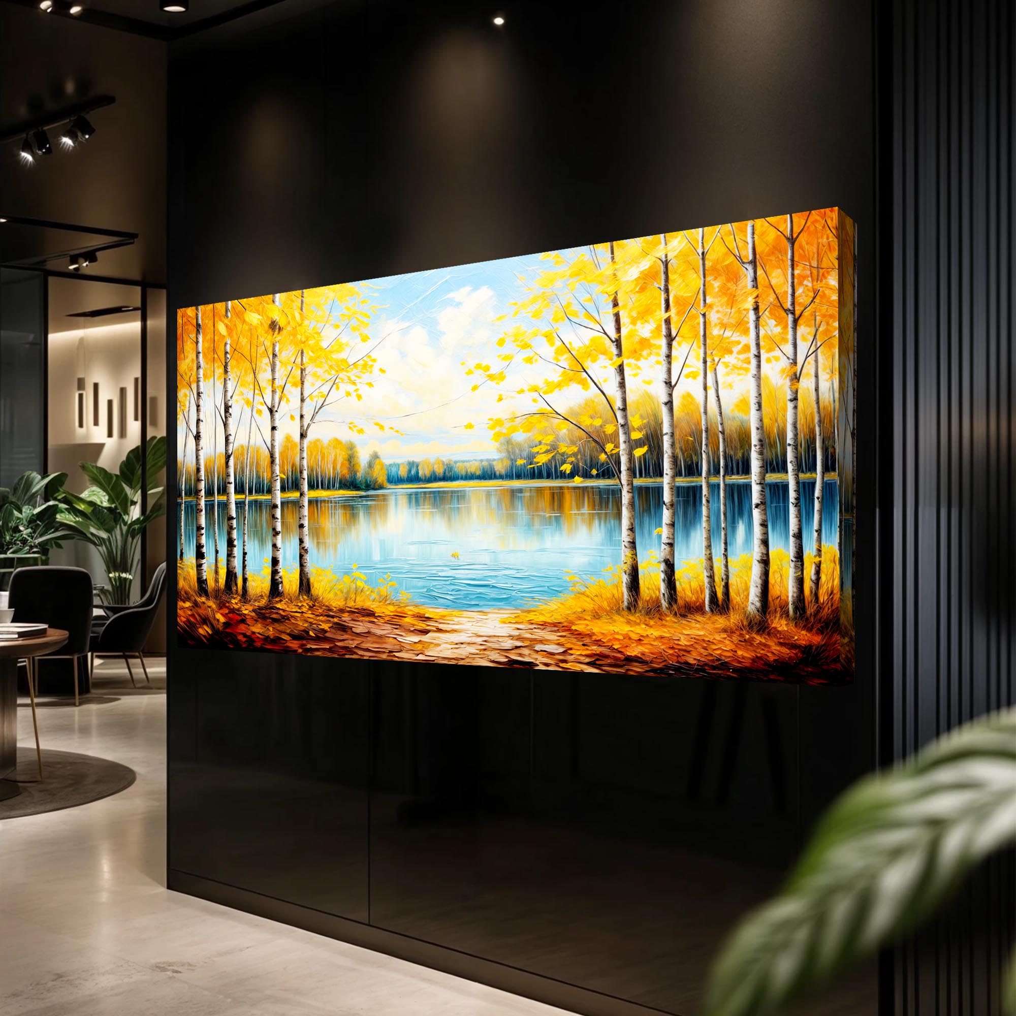 Autumn Whispers Impasto Wall Art on sale at MyriadMart