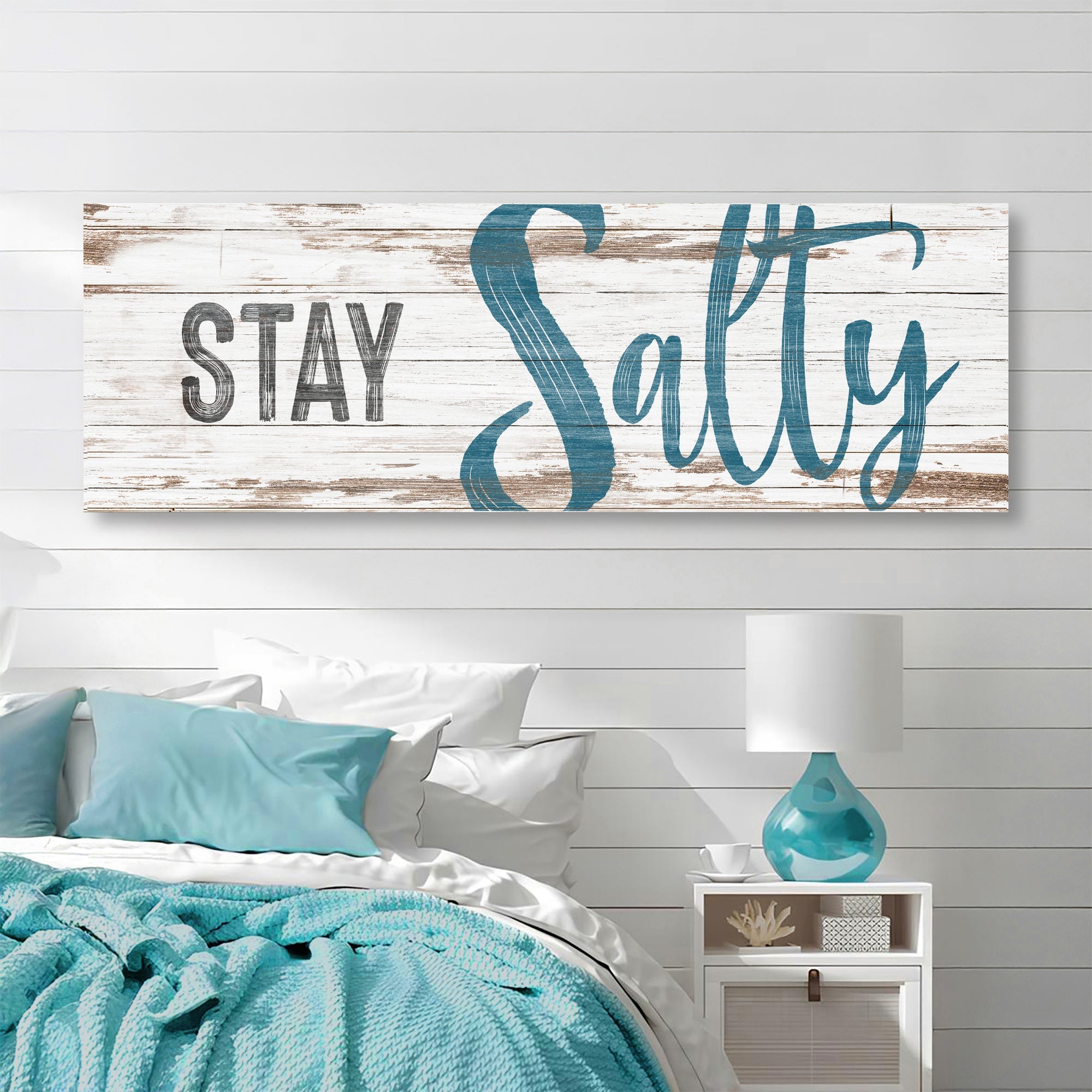 Stay Salty Coastal Sign VIII on sale at MyriadMart